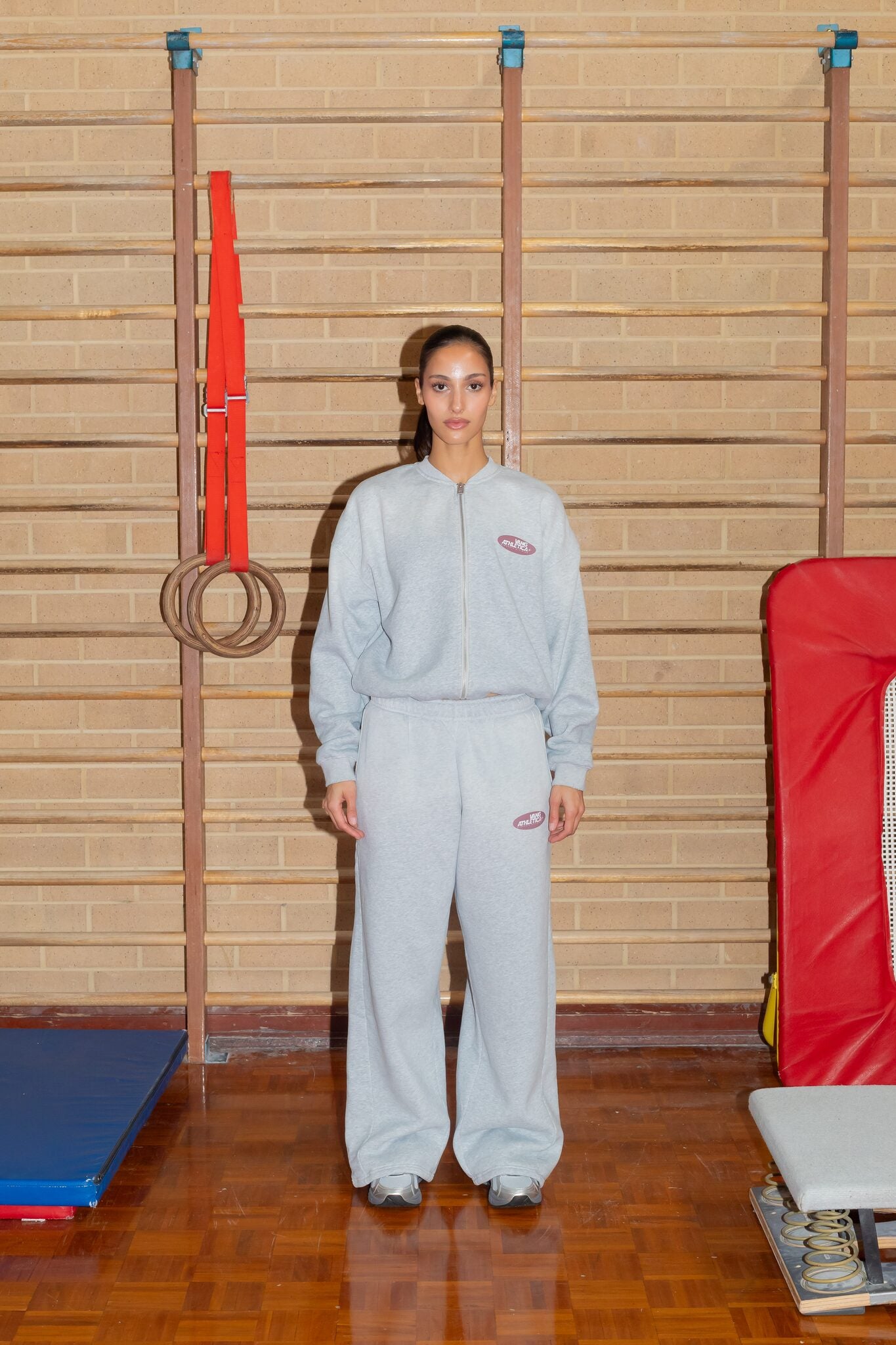 Strength Division Bomber Zip Up - Grey