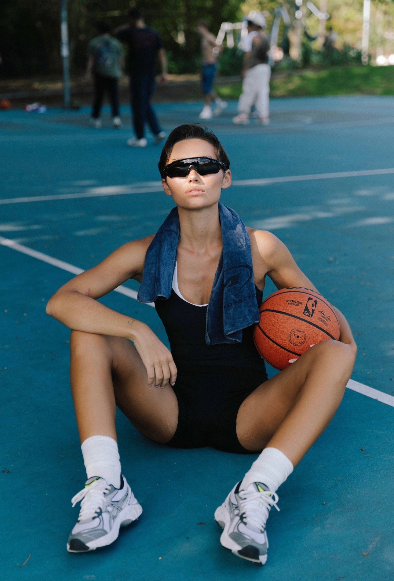 Training towel - storm grey