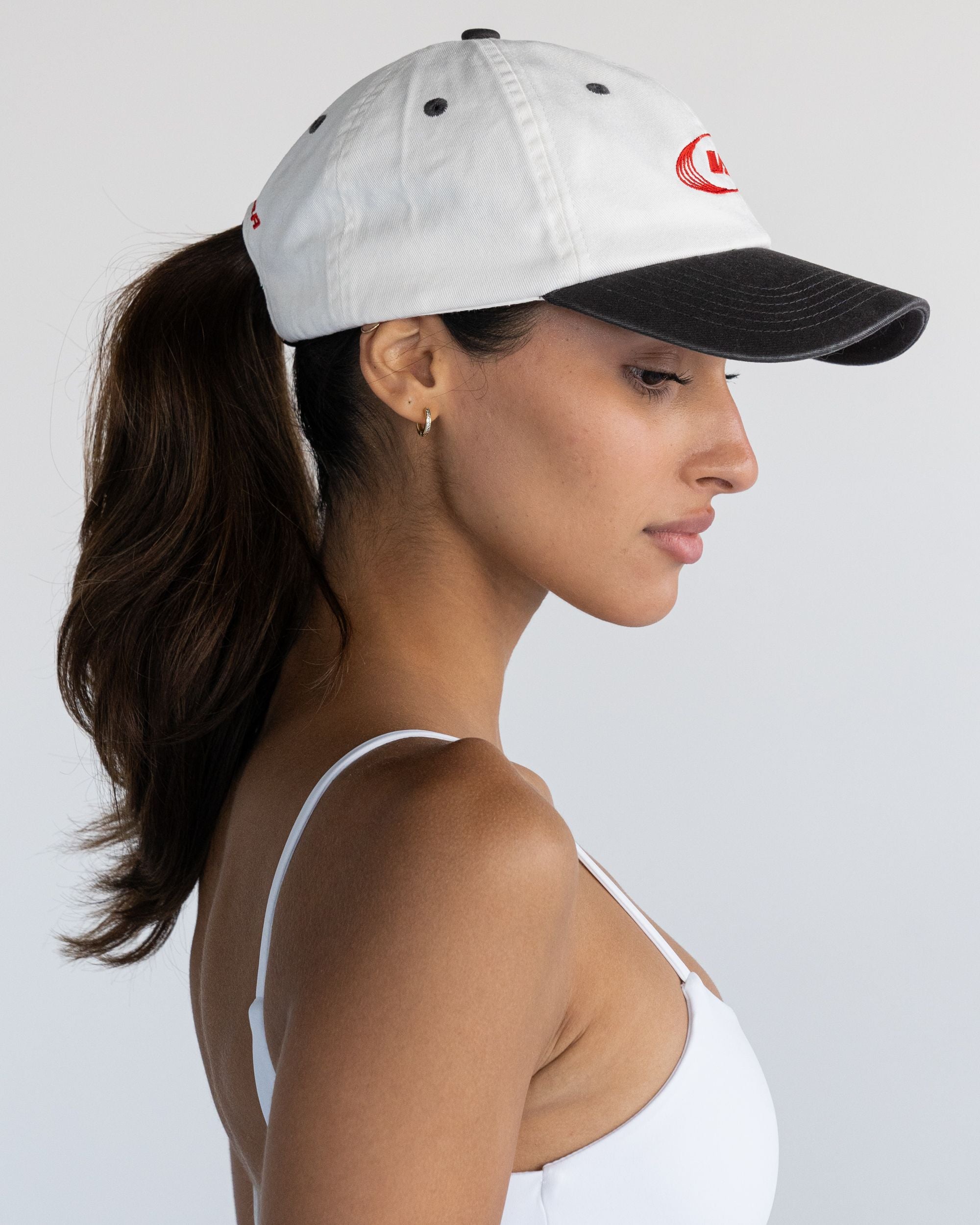 Rings dad cap - vintage charcoal