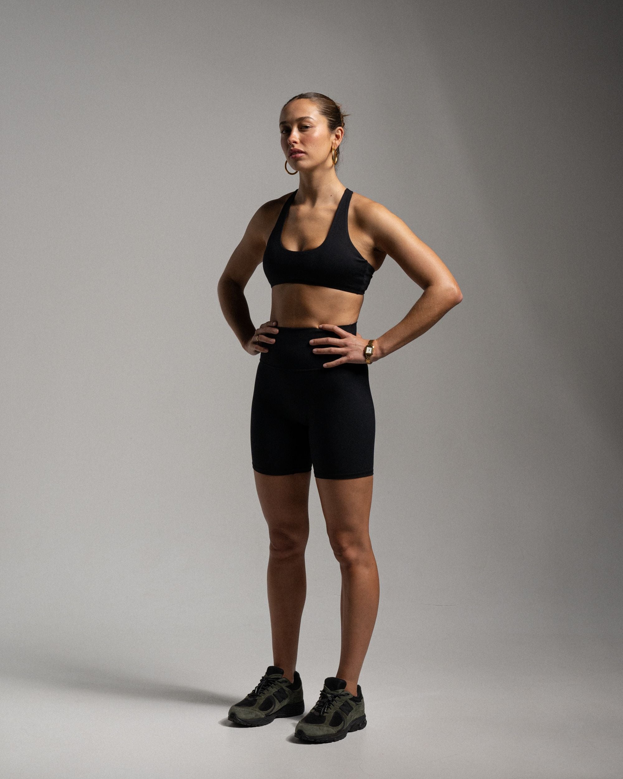 Black Form 6" Shorts - Side View