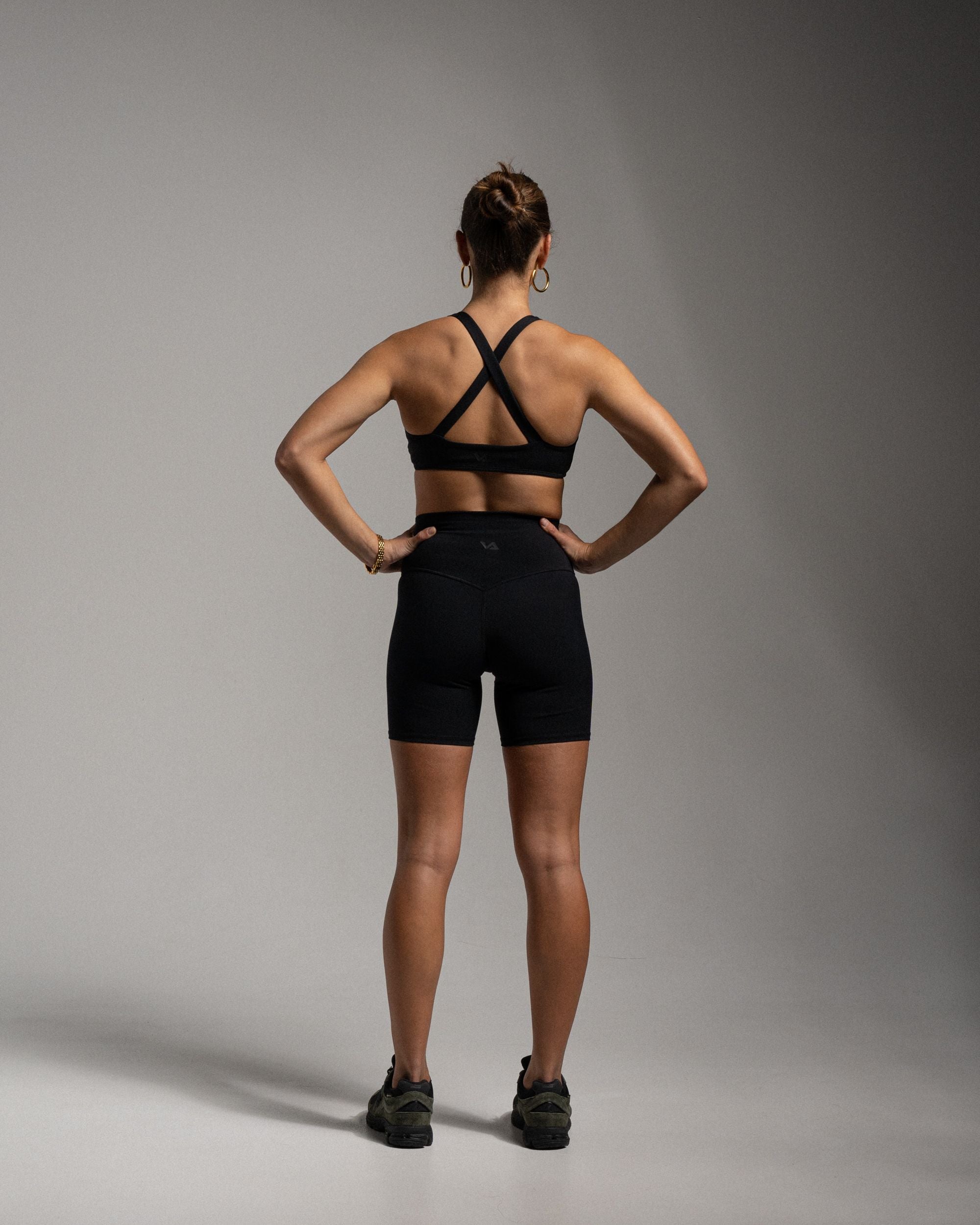 Black Form 6" Shorts - Back View