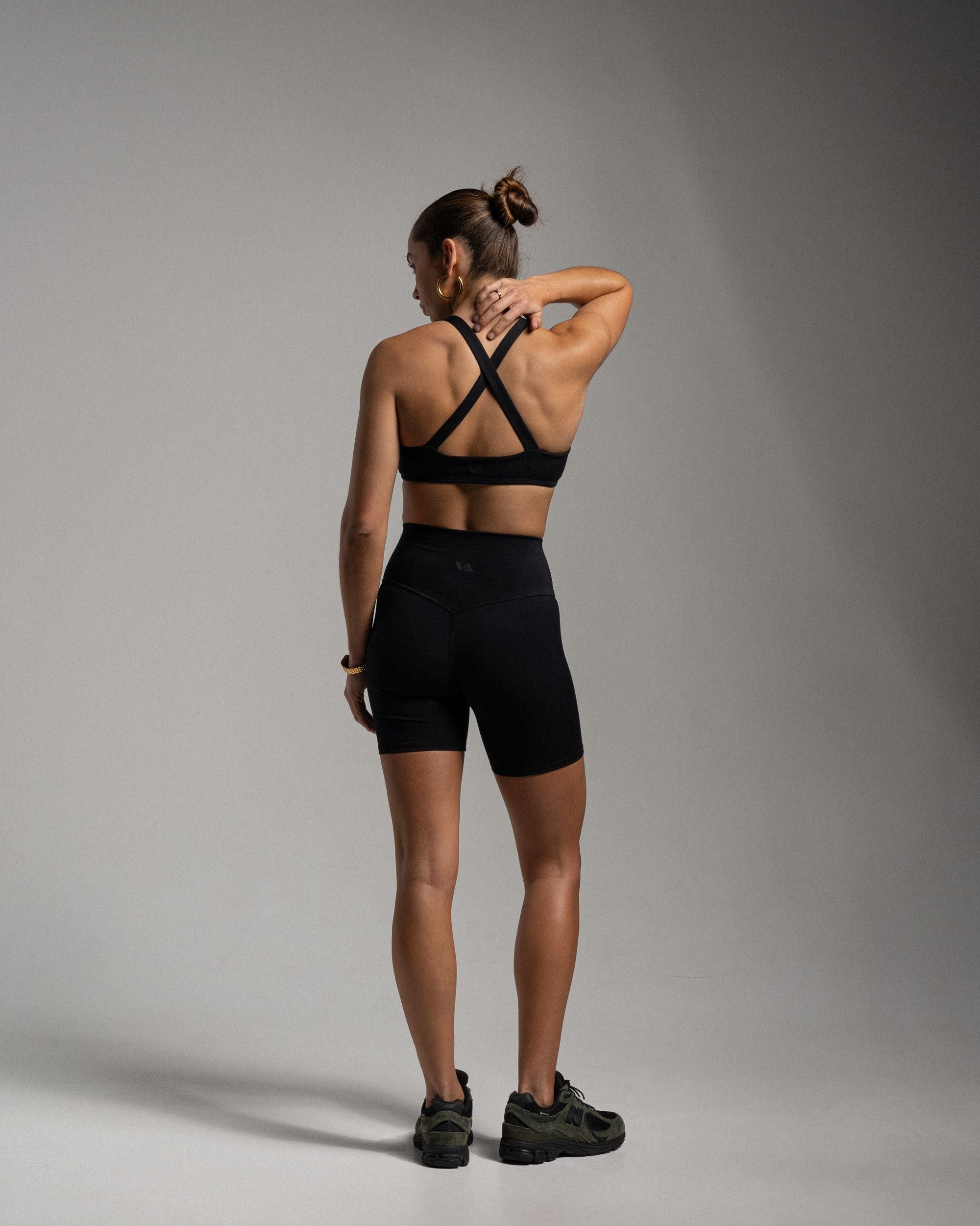 Black Form 6" Shorts - Back View