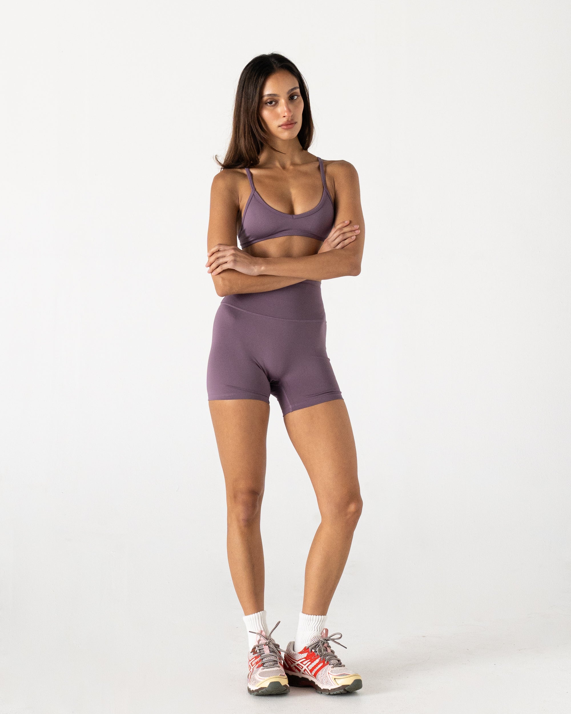 Violet Ella Crop - Front View
