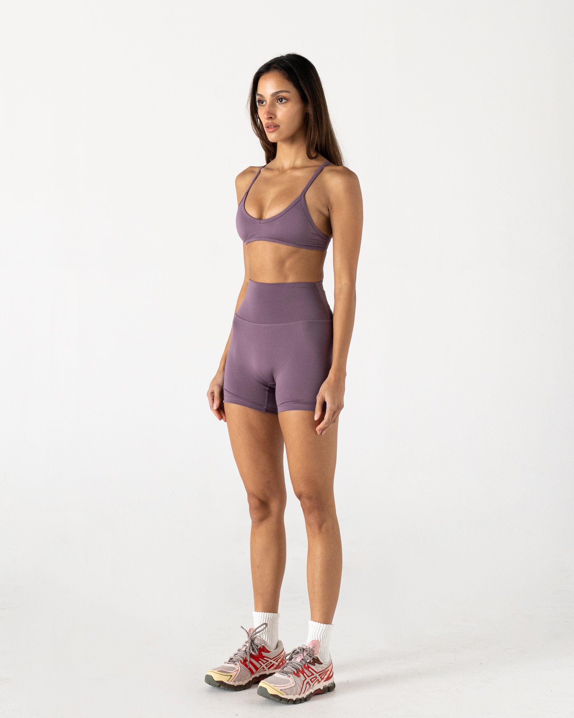 Violet Ella Crop - Side View