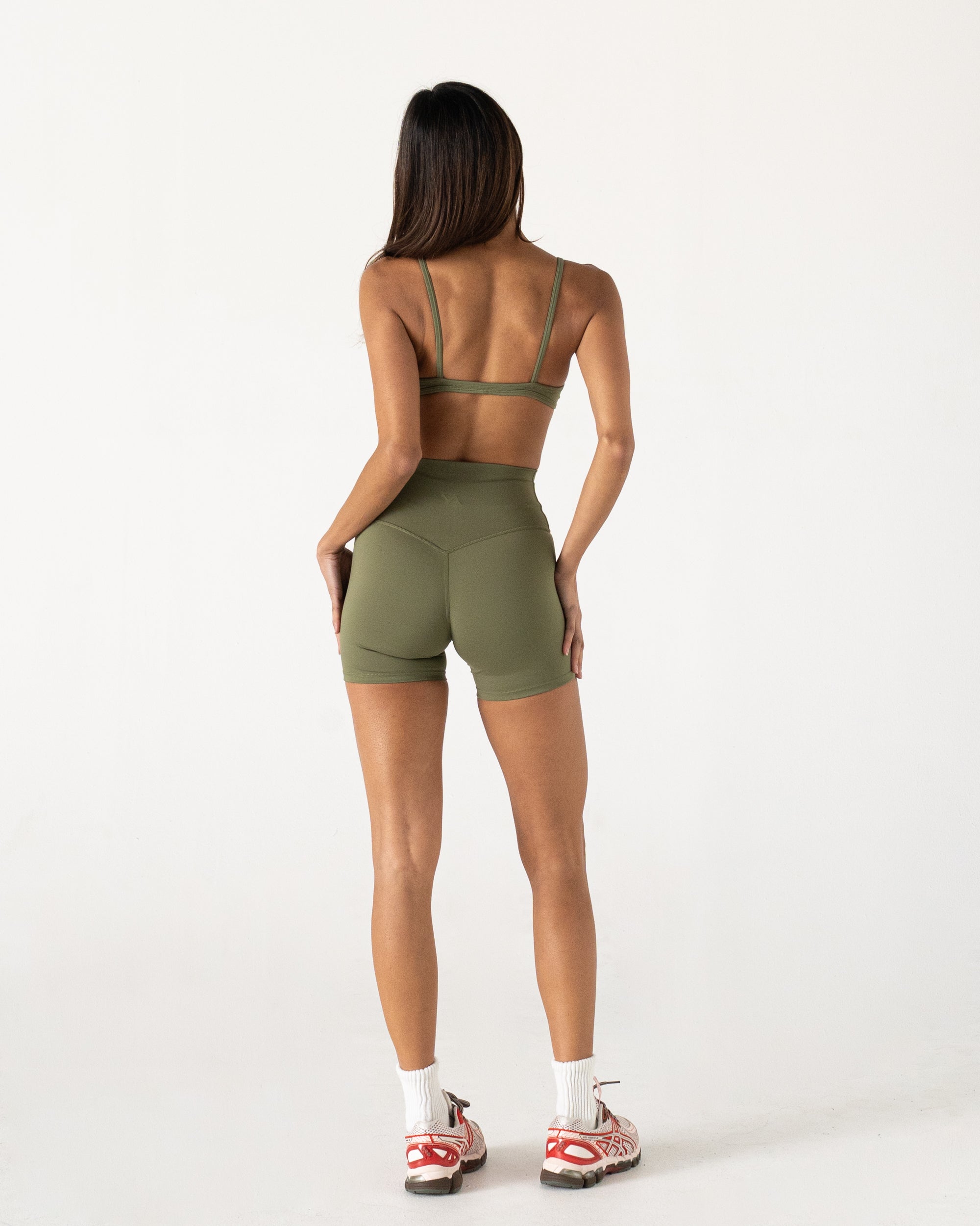 Sage Green Ella Crop - Back View