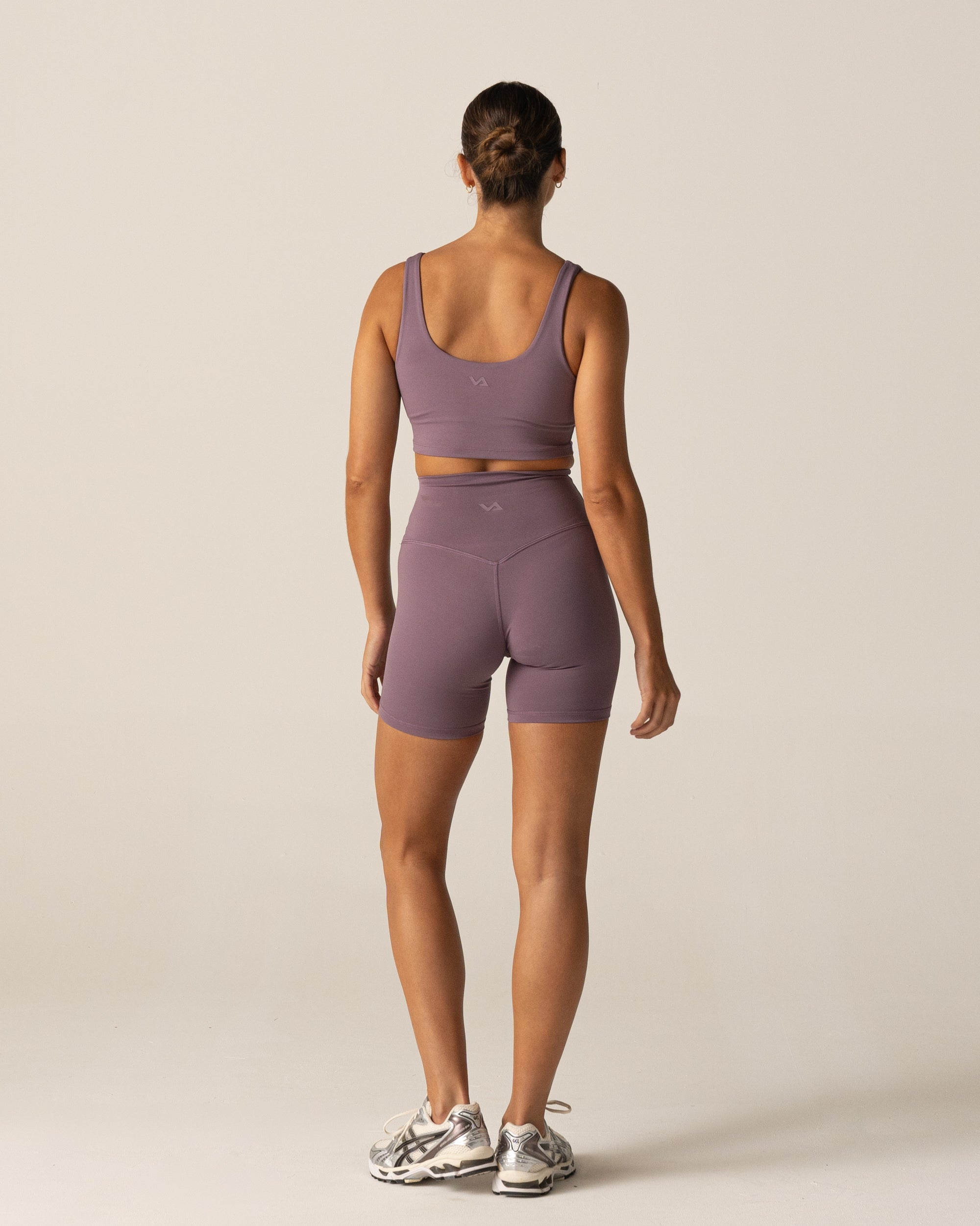 Dark Violet Form 6" Shorts - Back View