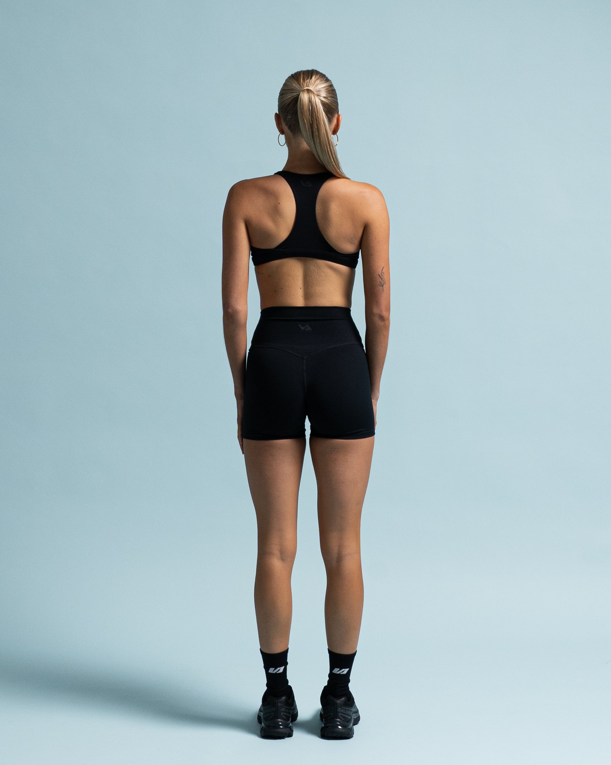 Black Move Crop - Back View