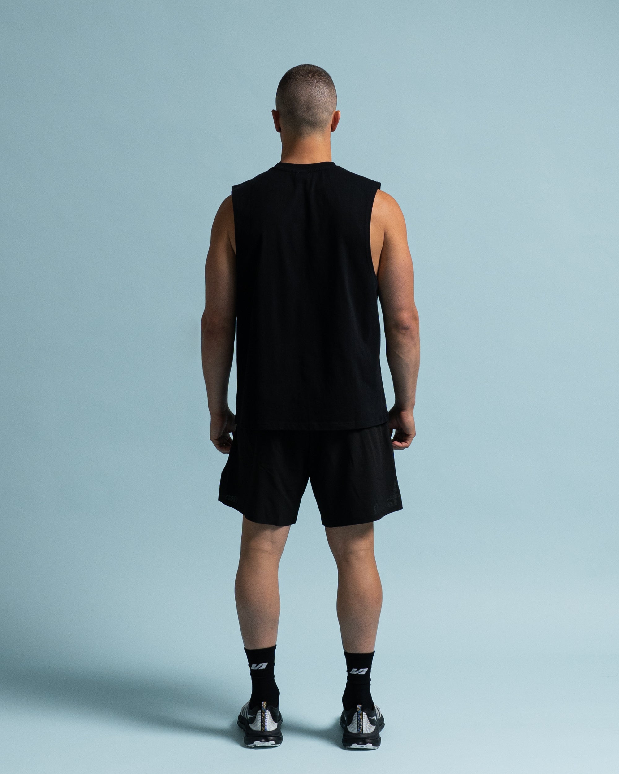 Black Sporting Institute Tank - Back View