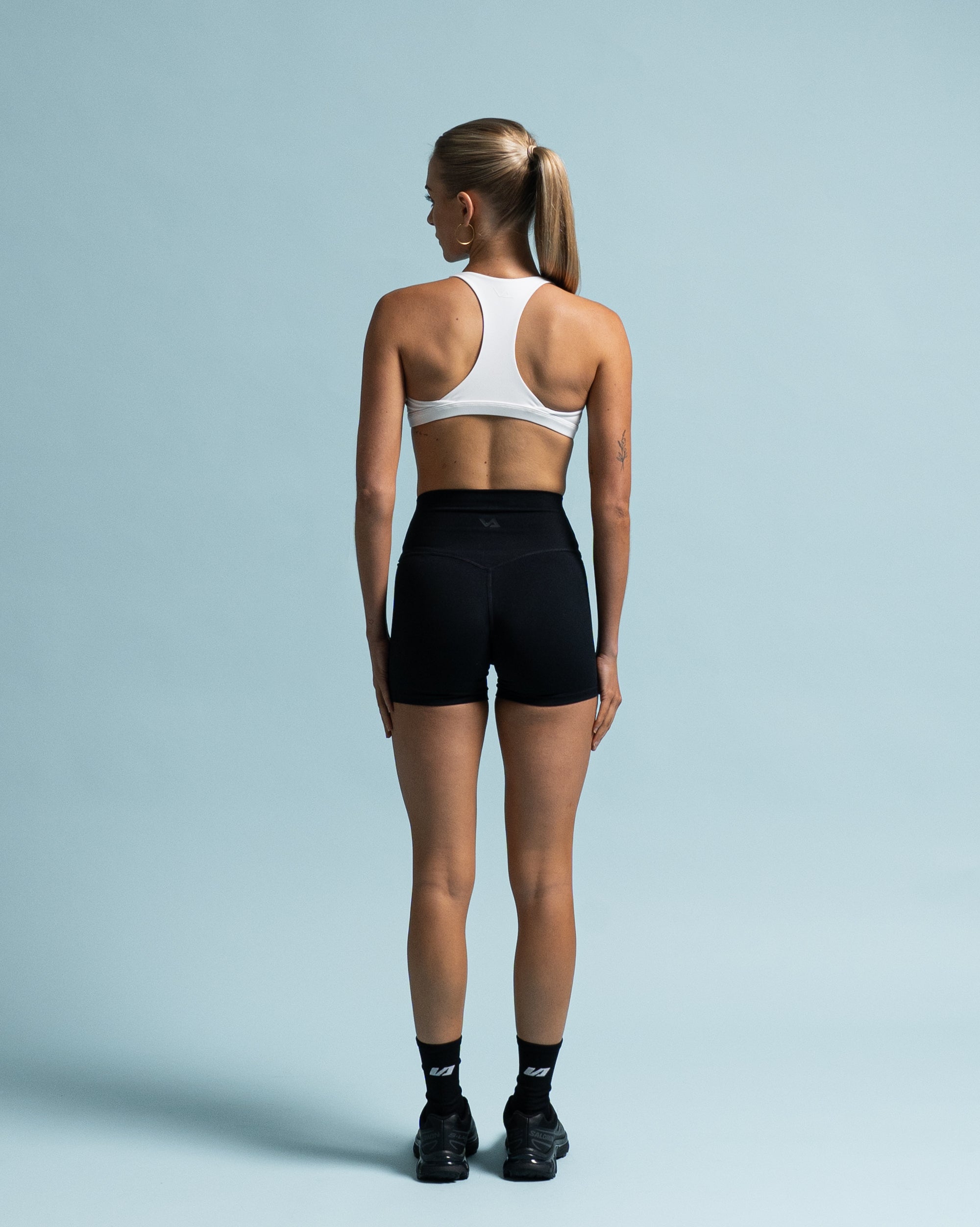 White Move Crop - Back View