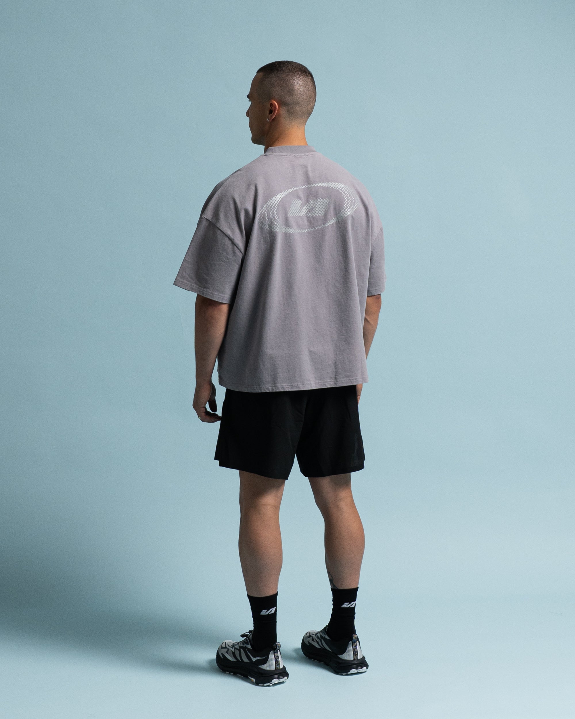 Stone Mirage Cropped T-Shirt - Back View