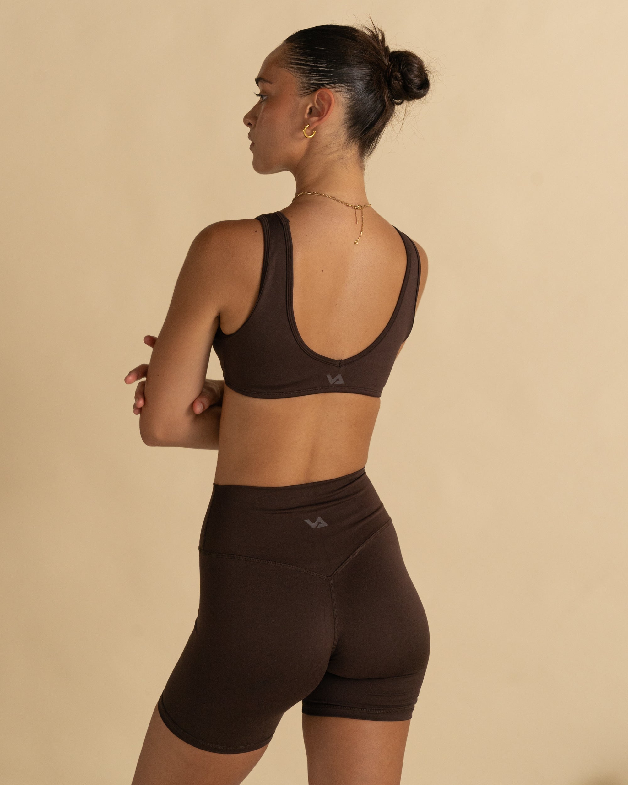 Java Form Scrunch Crop - Back View