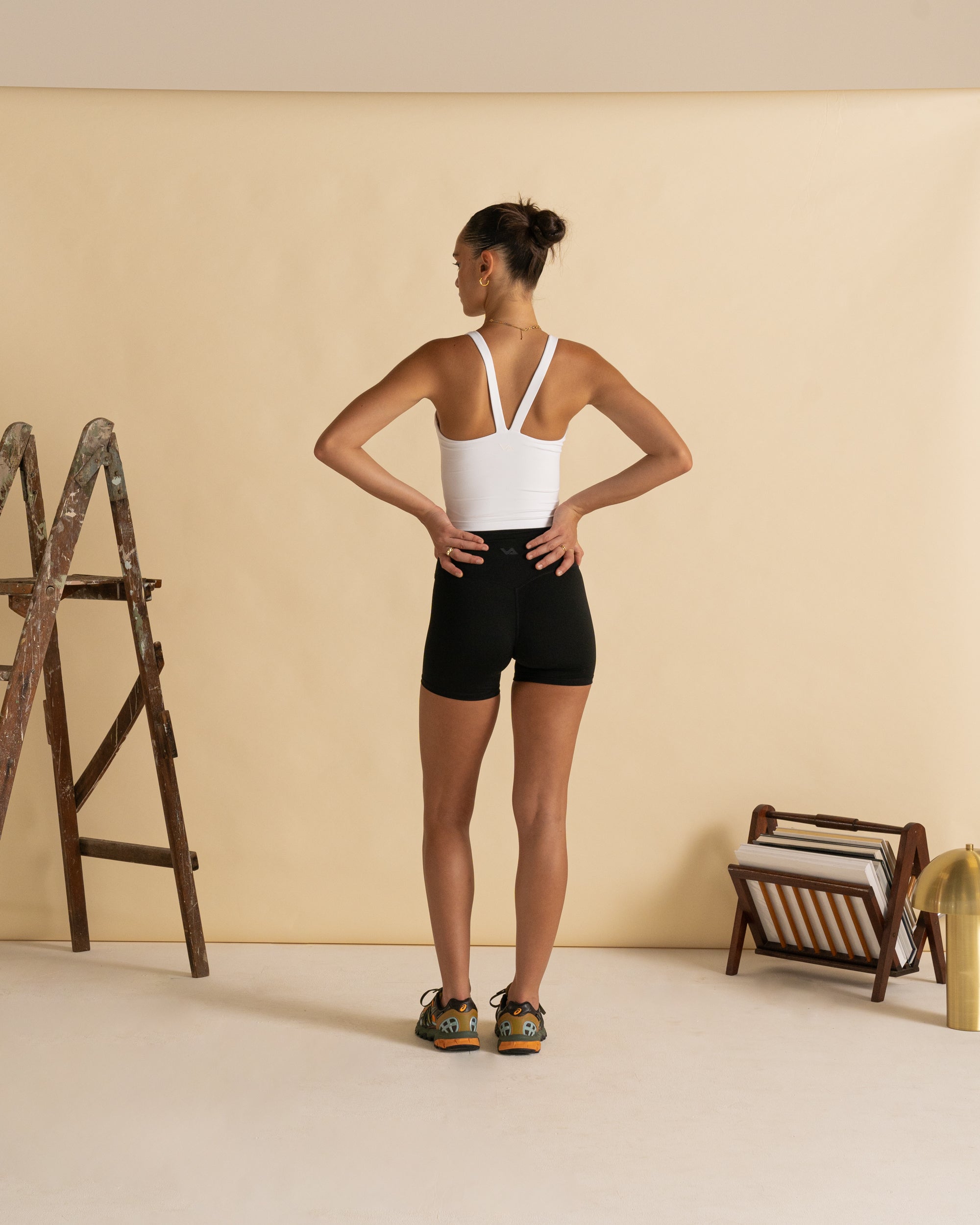 White V-Tank - Back View