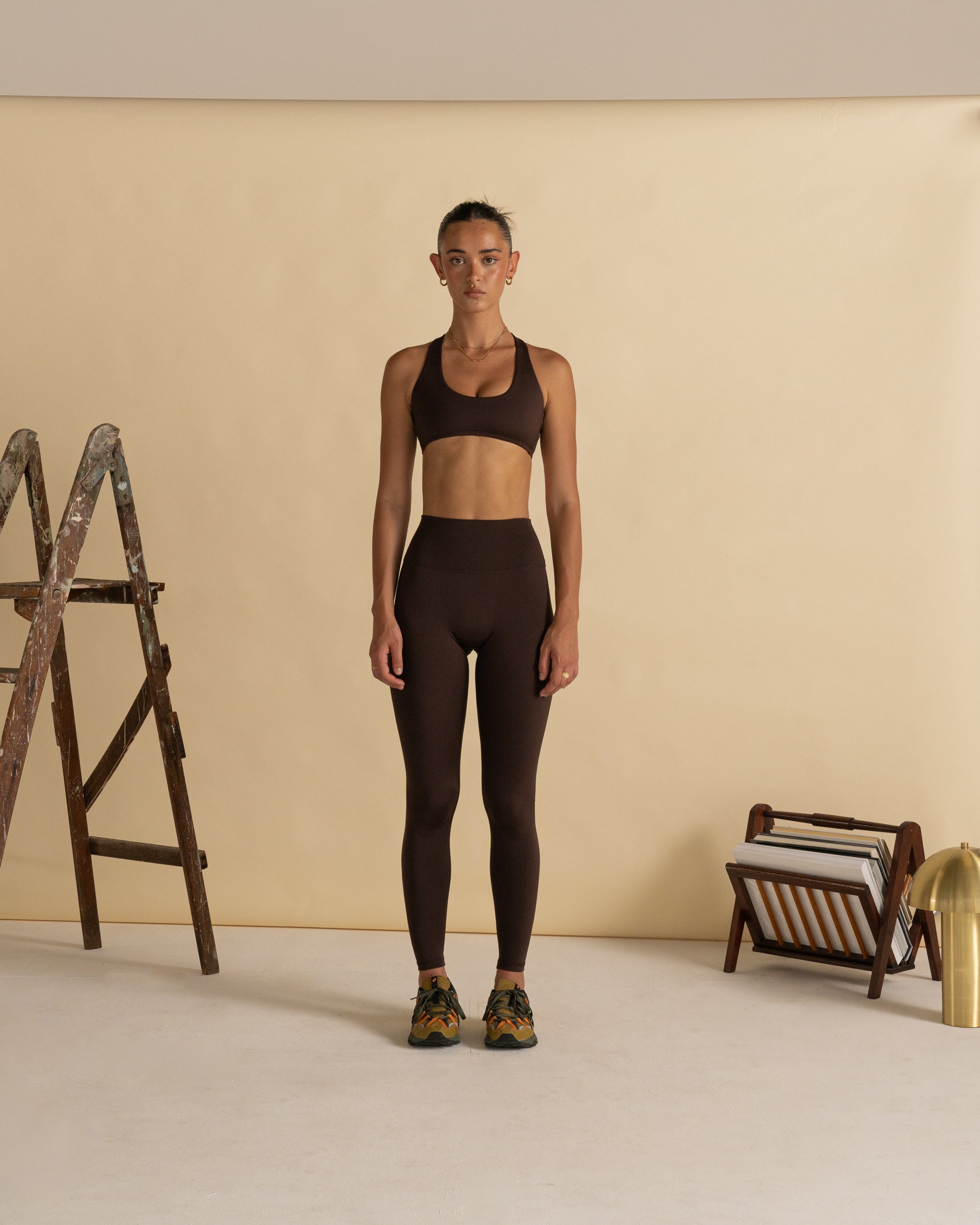 Java Form Full Length Leggings - Front View