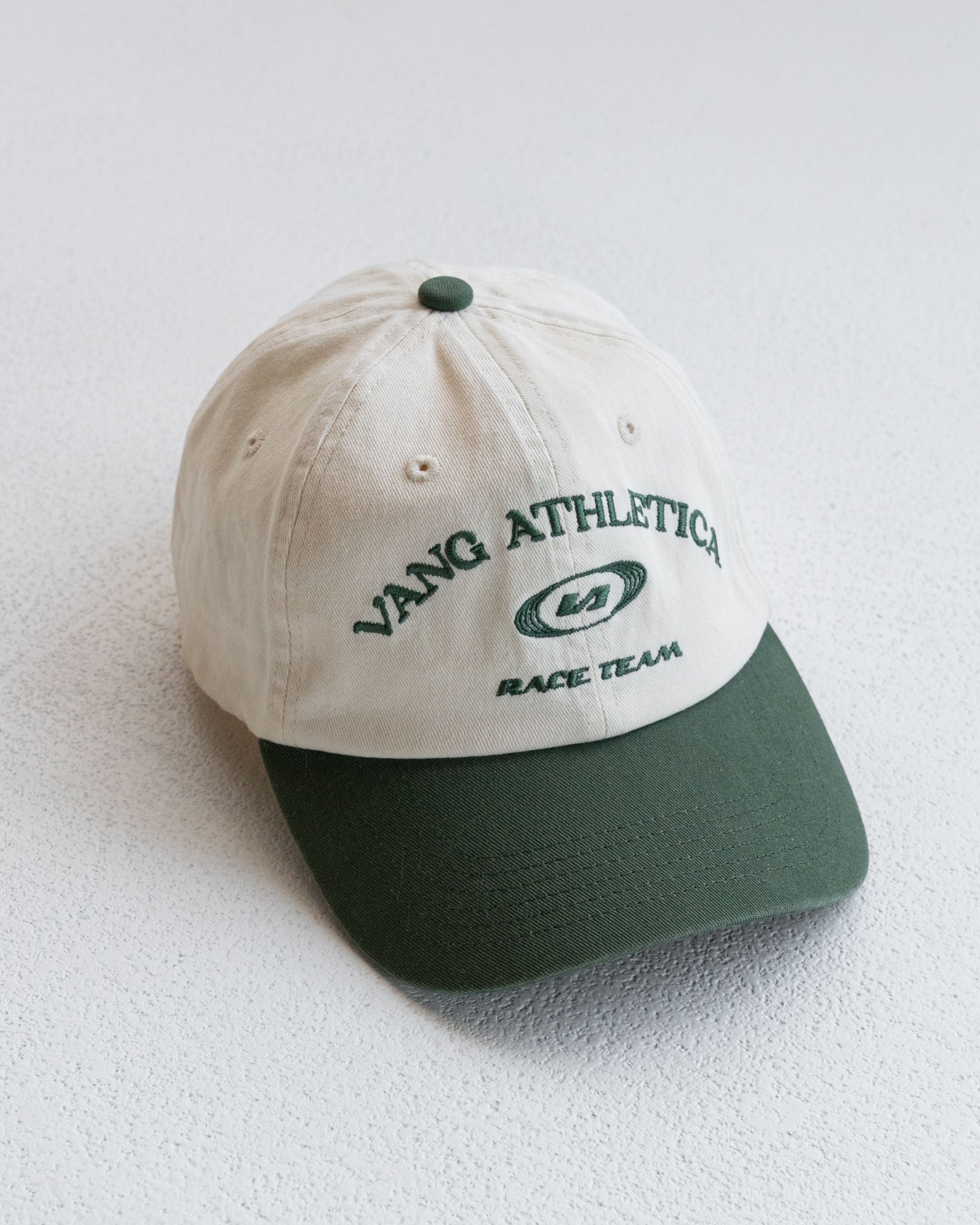 Race team cap - vintage green