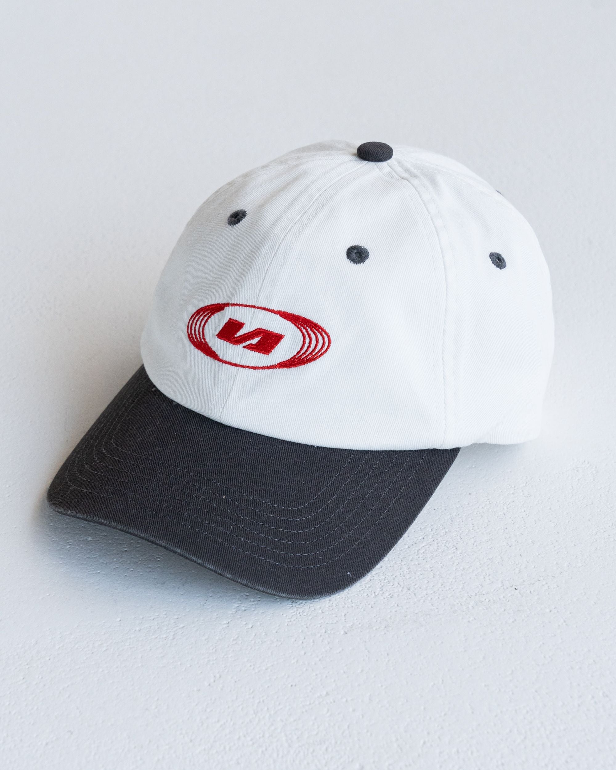 Rings dad cap - vintage charcoal