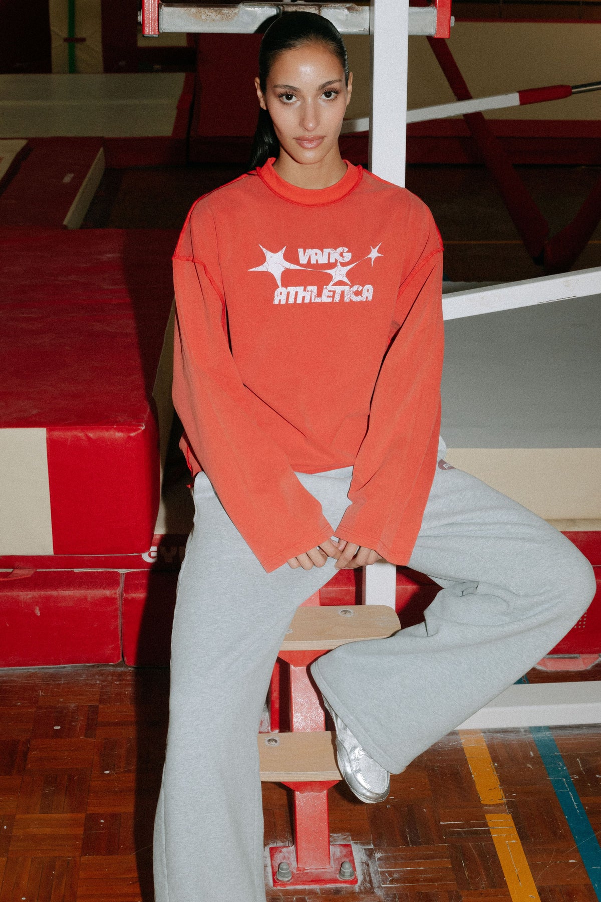 Reverse Long Sleeve - Washed Red