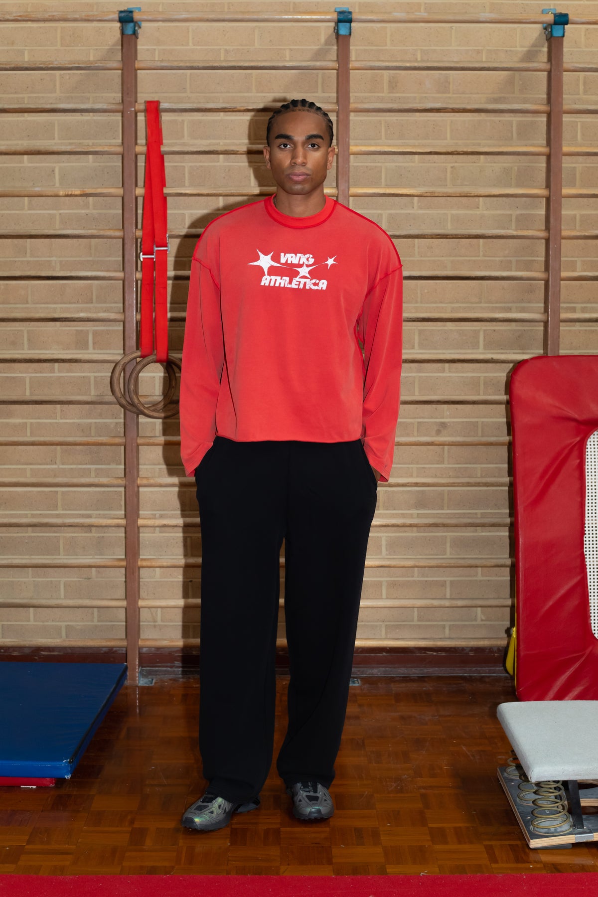 Reverse Long Sleeve - Washed Red