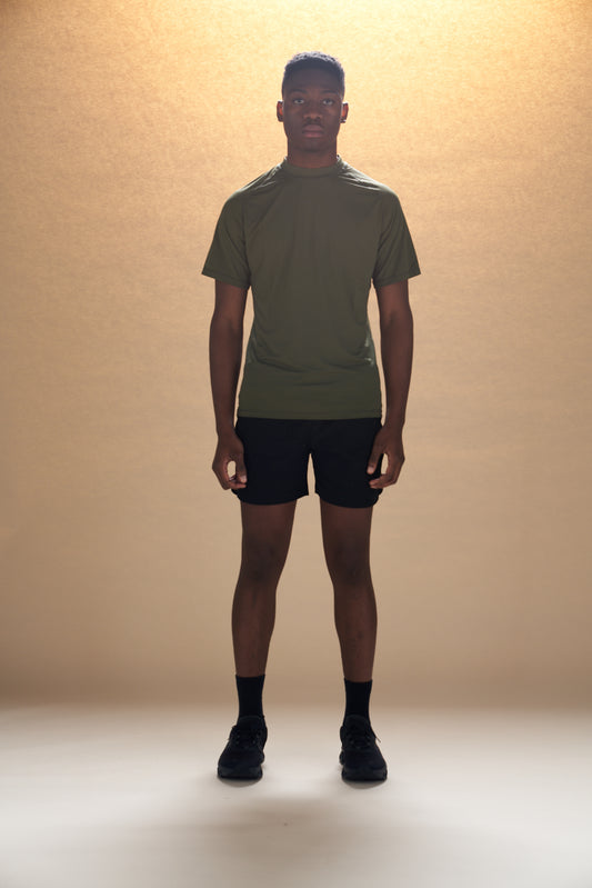 Performance T-shirt - Olive Green