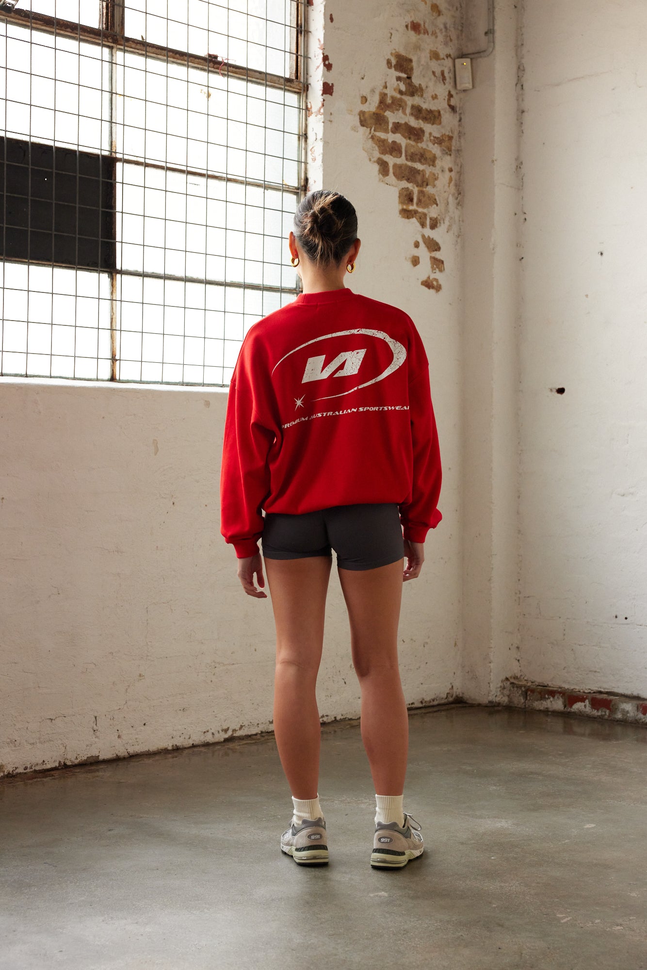 Star Training Sweatshirt - Red