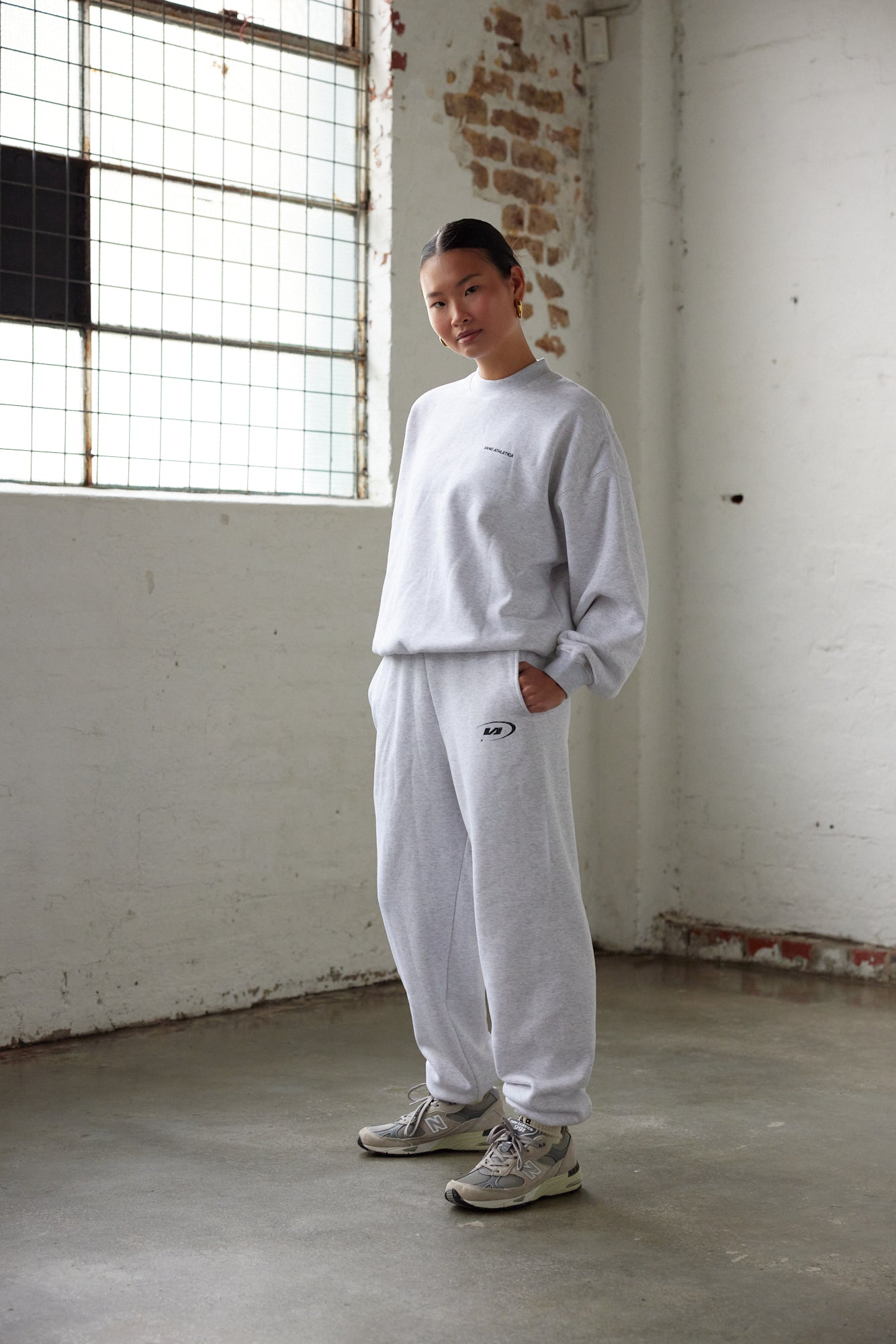 Star Training Sweatshirt - Marl Grey