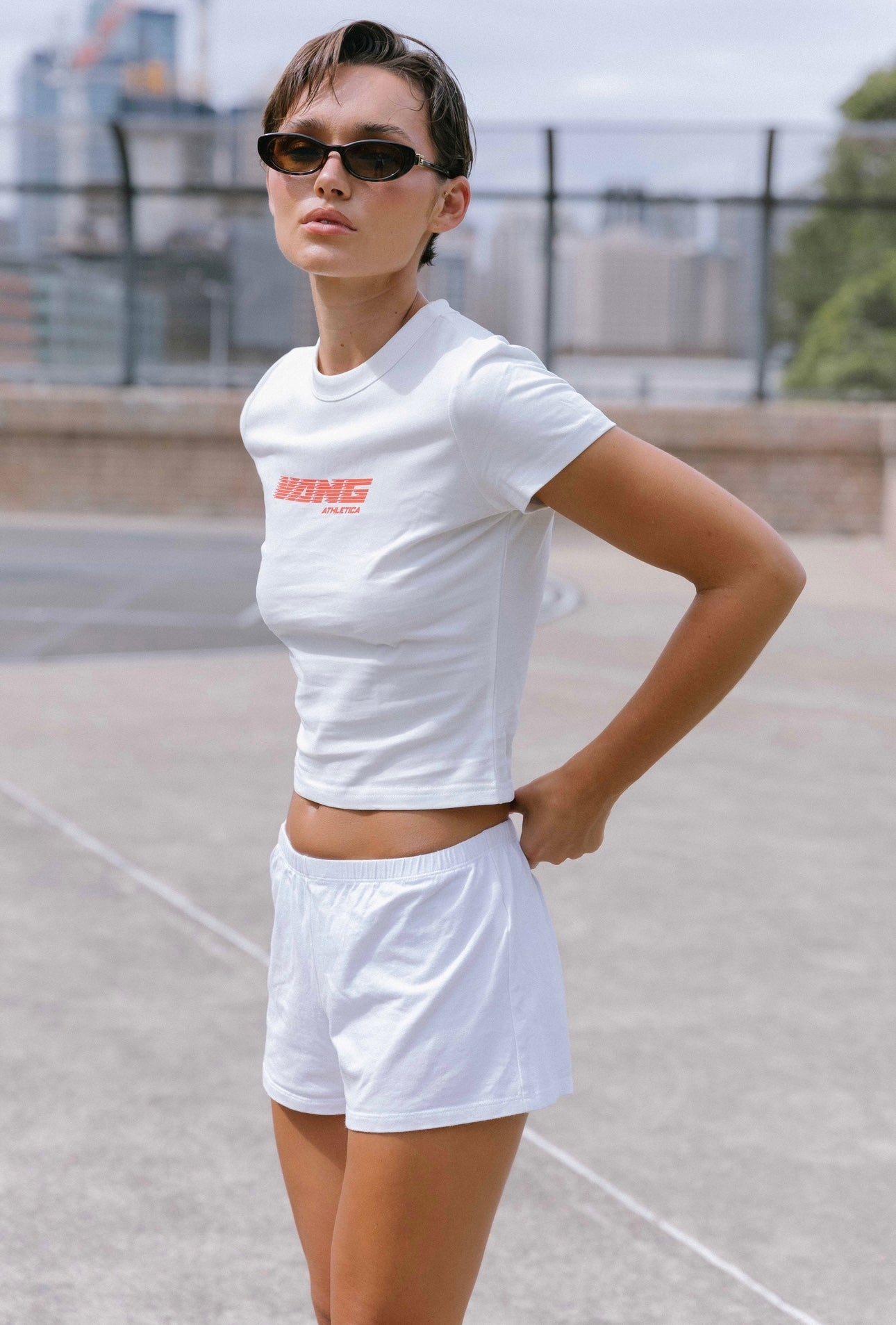 Mini Cotton t-shirt - White