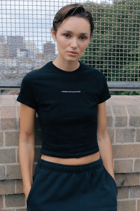 Mini Cotton t-shirt - Black