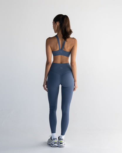 Full Length Leggings - Ocean Blue
