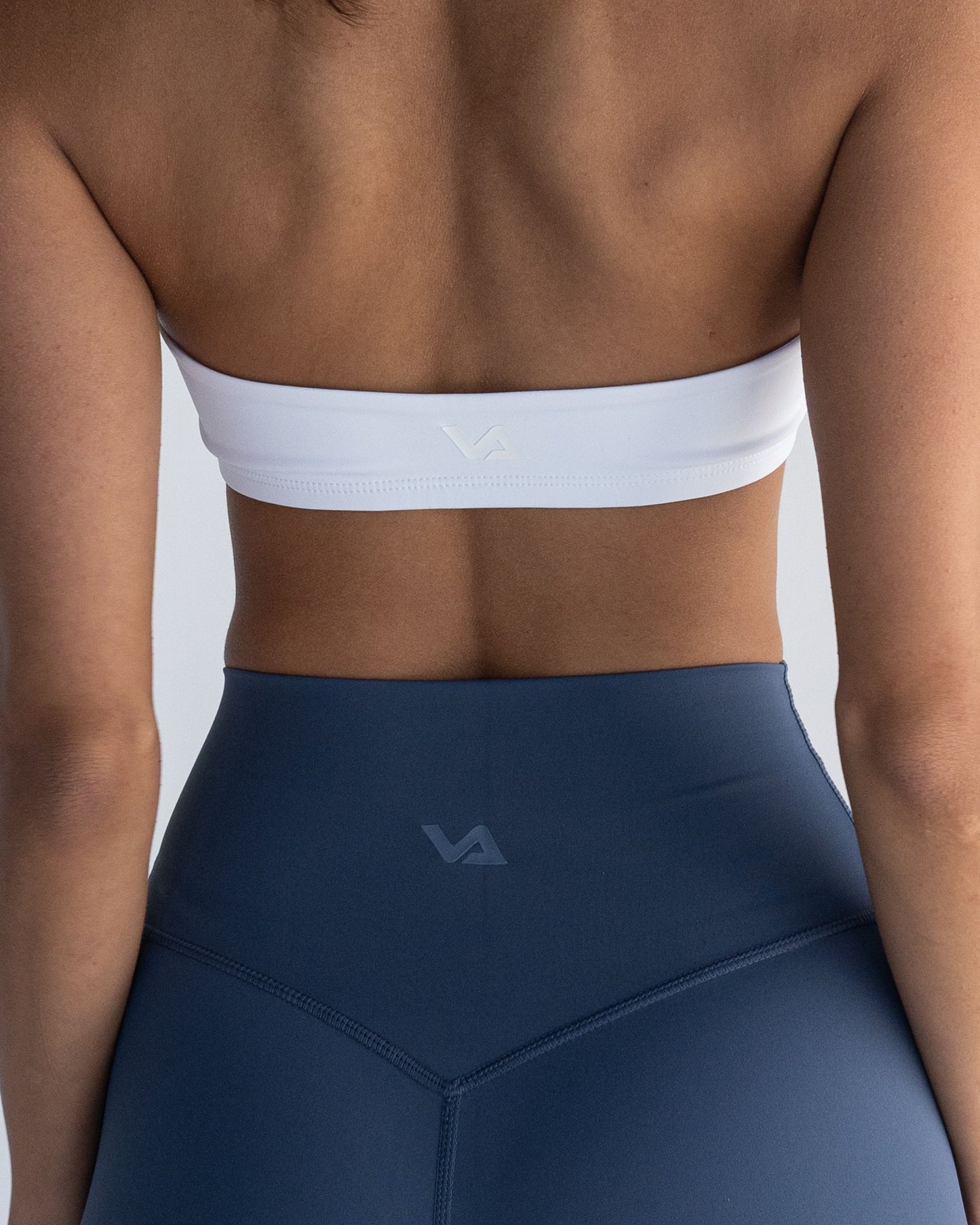 Halter Crop - White