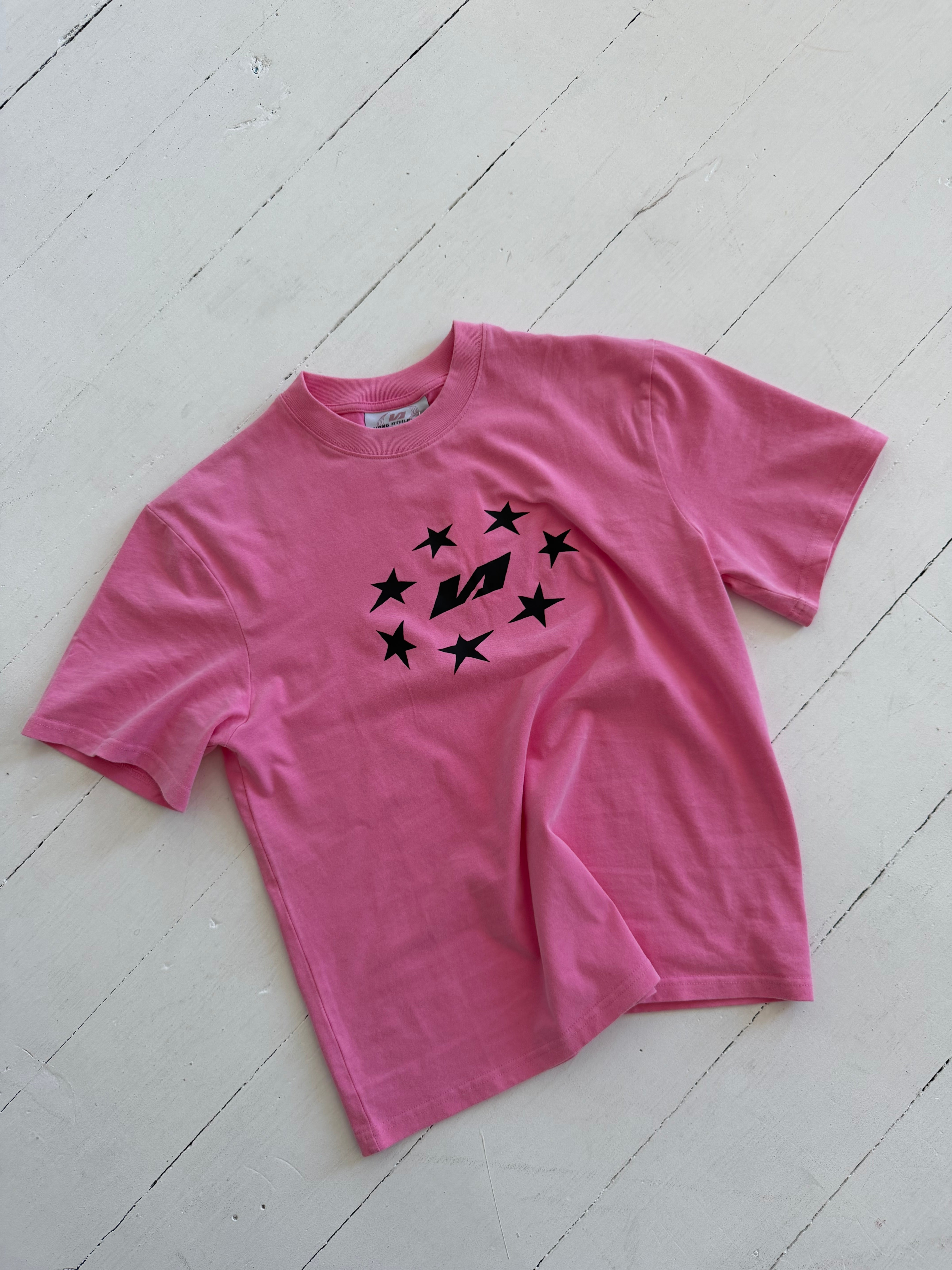 Vintage Star Tee - Pink