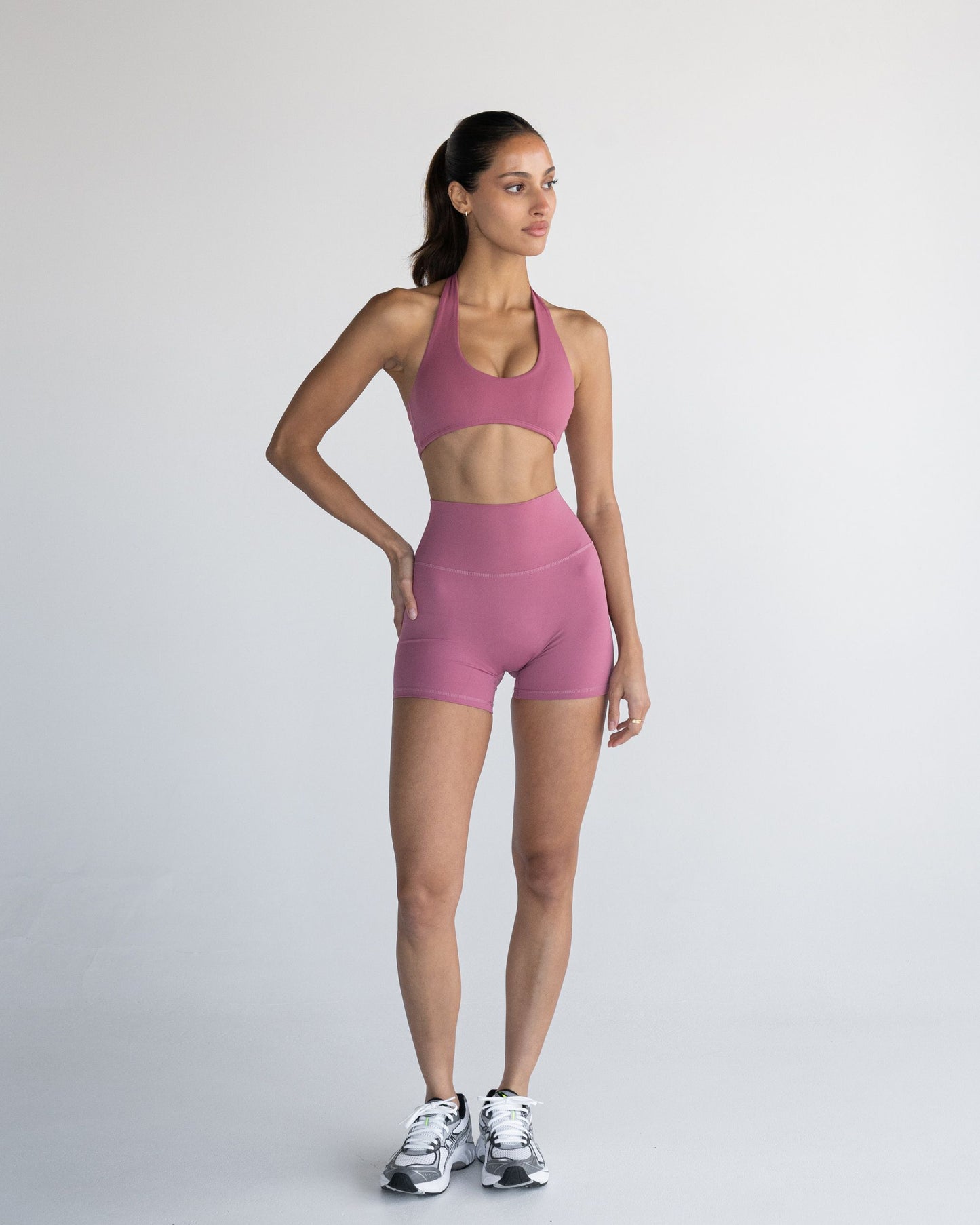 Halter Crop - Rhubarb
