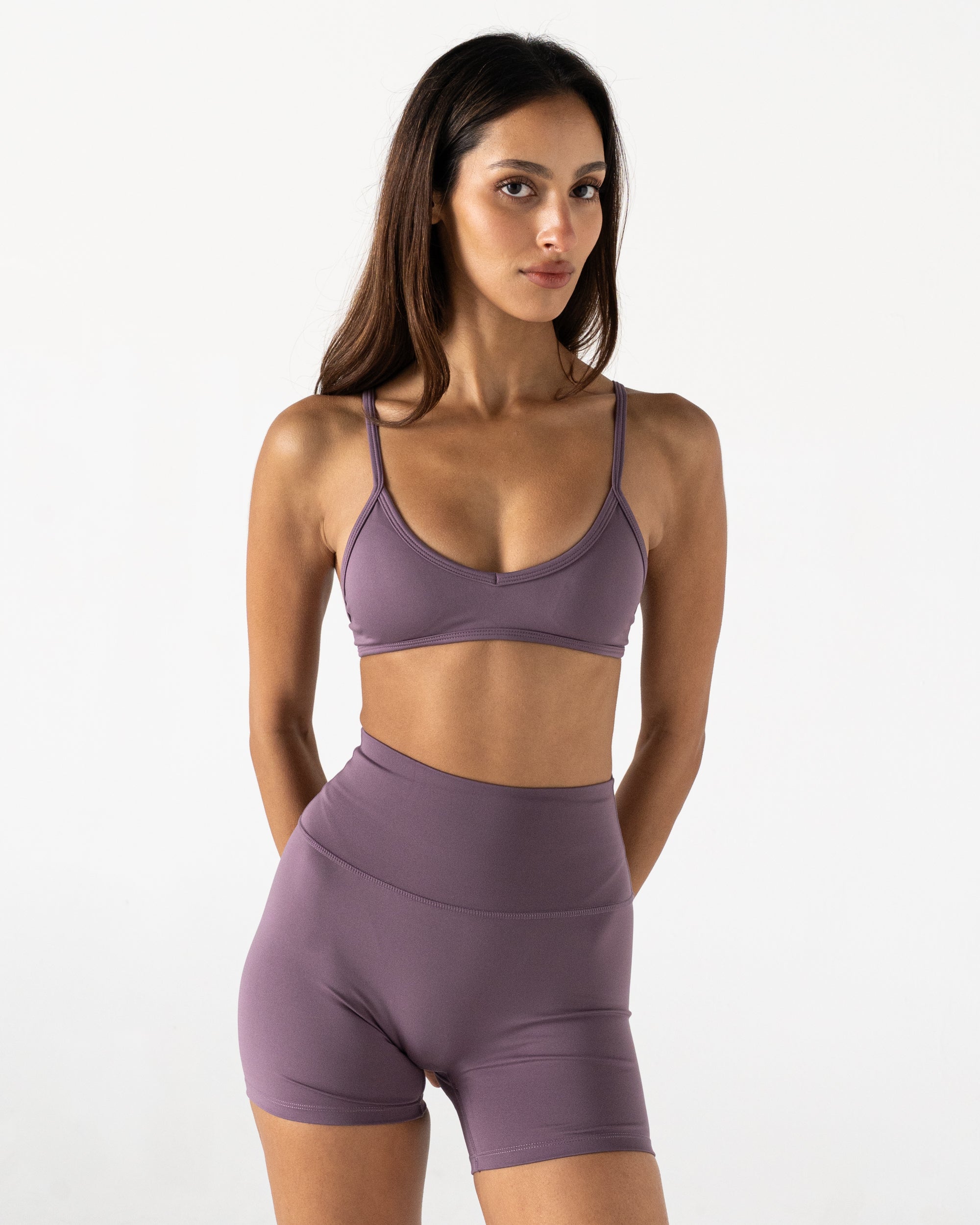 Violet Ella Crop - Front View