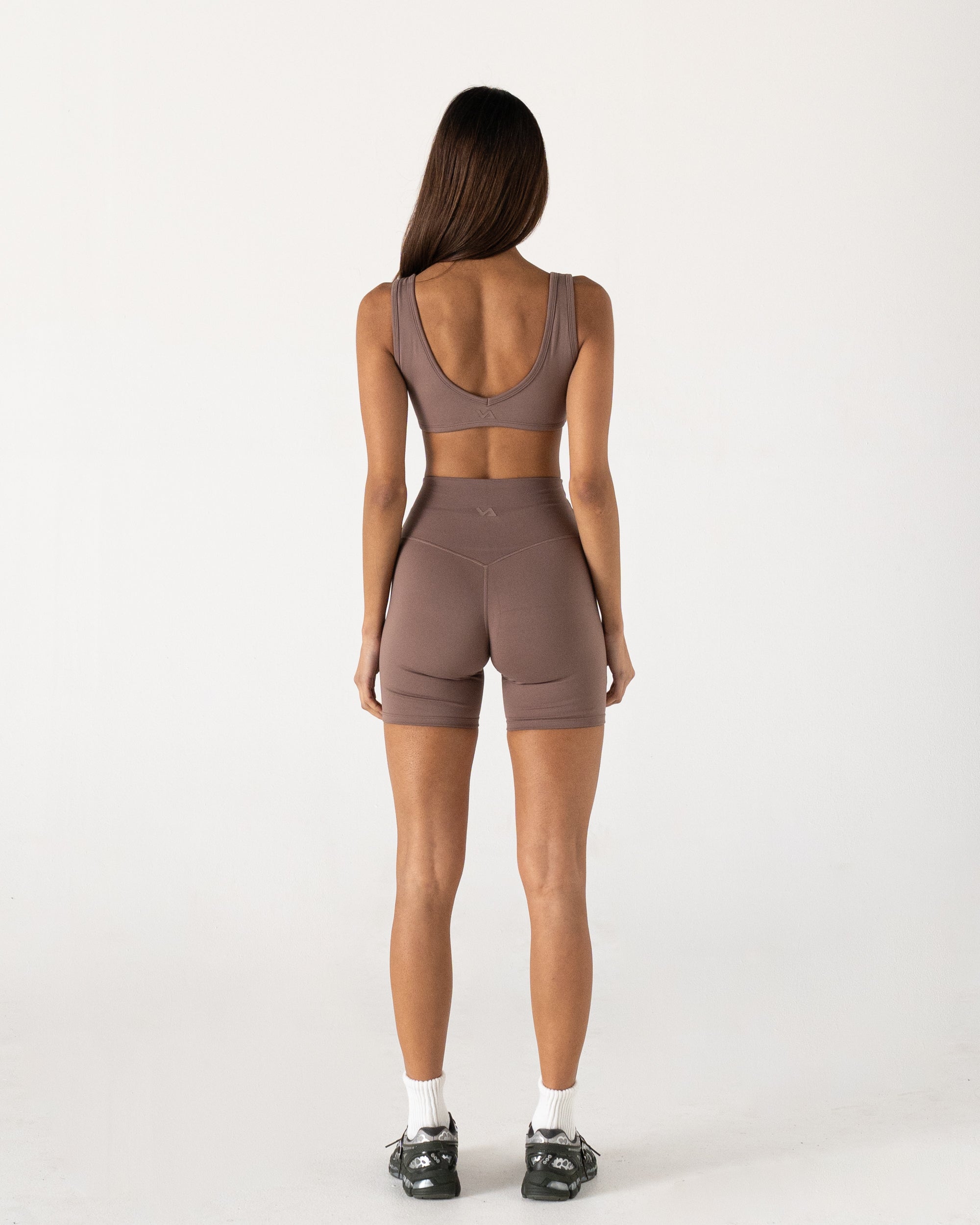 Clay Form Scrunch Crop - Back View