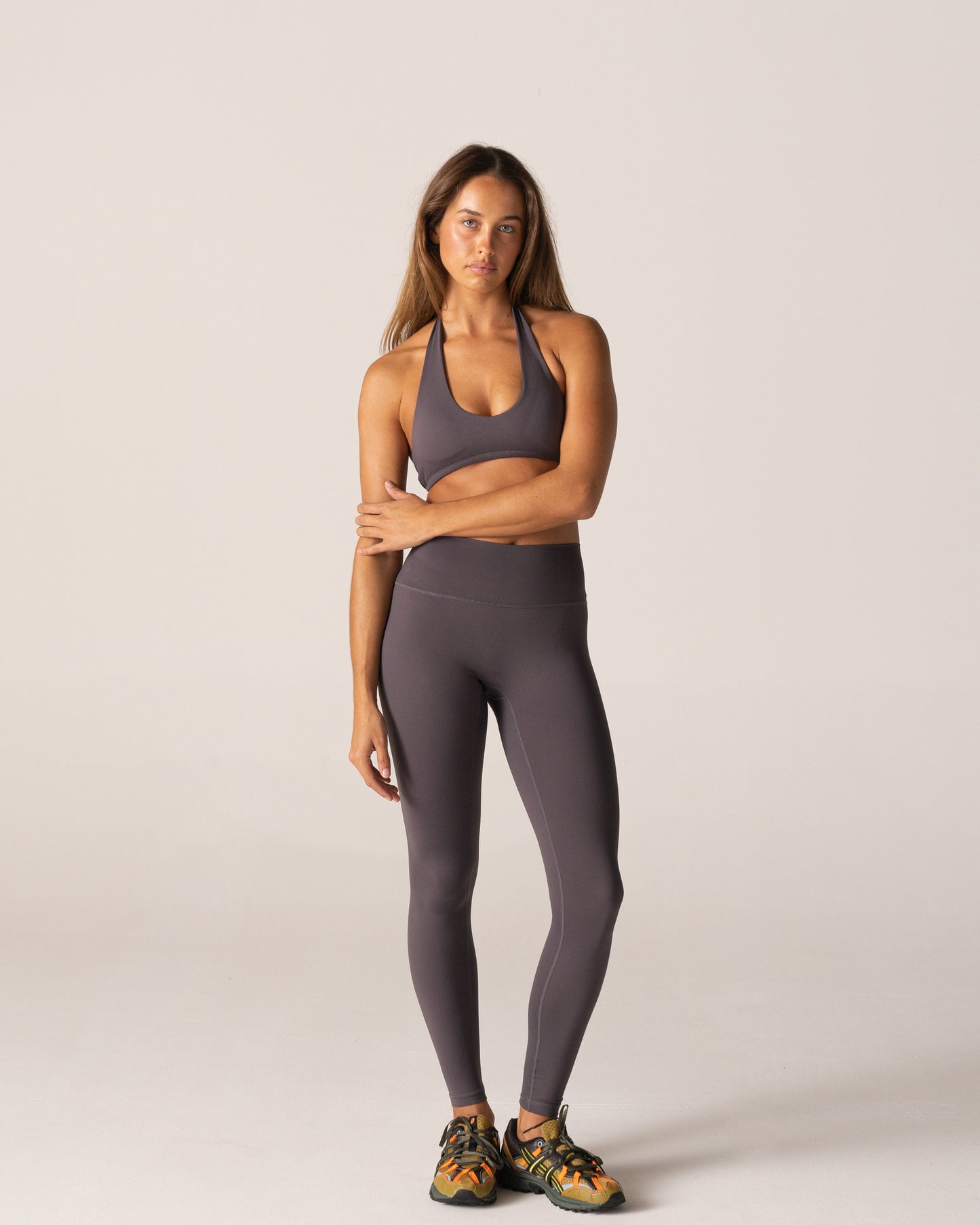 Full Length Leggings - Charcoal