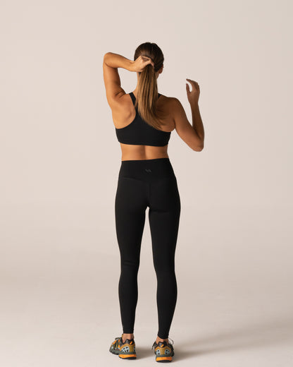 Racer Crop - Jet Black