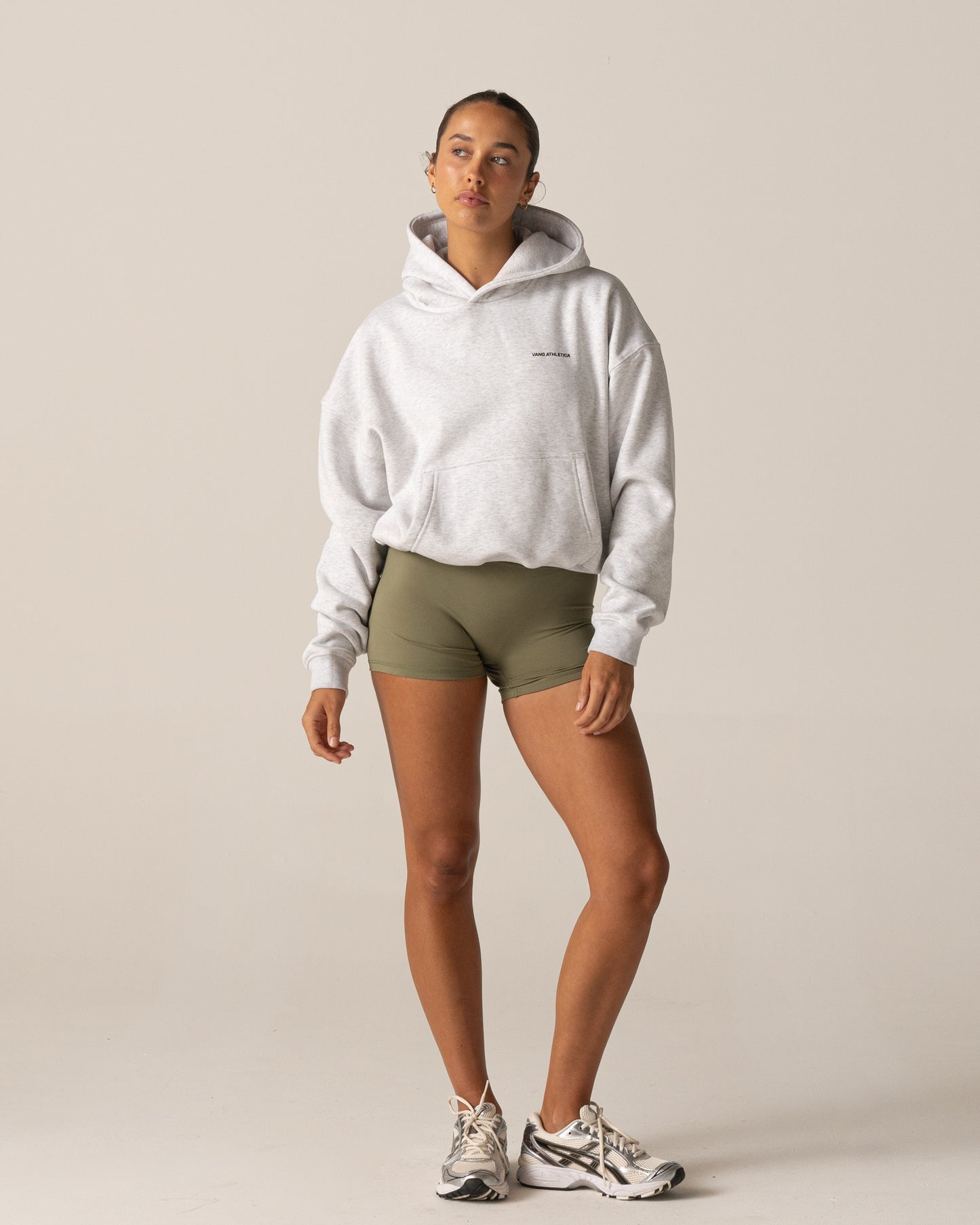 Star Training Hoodie - Marl Grey