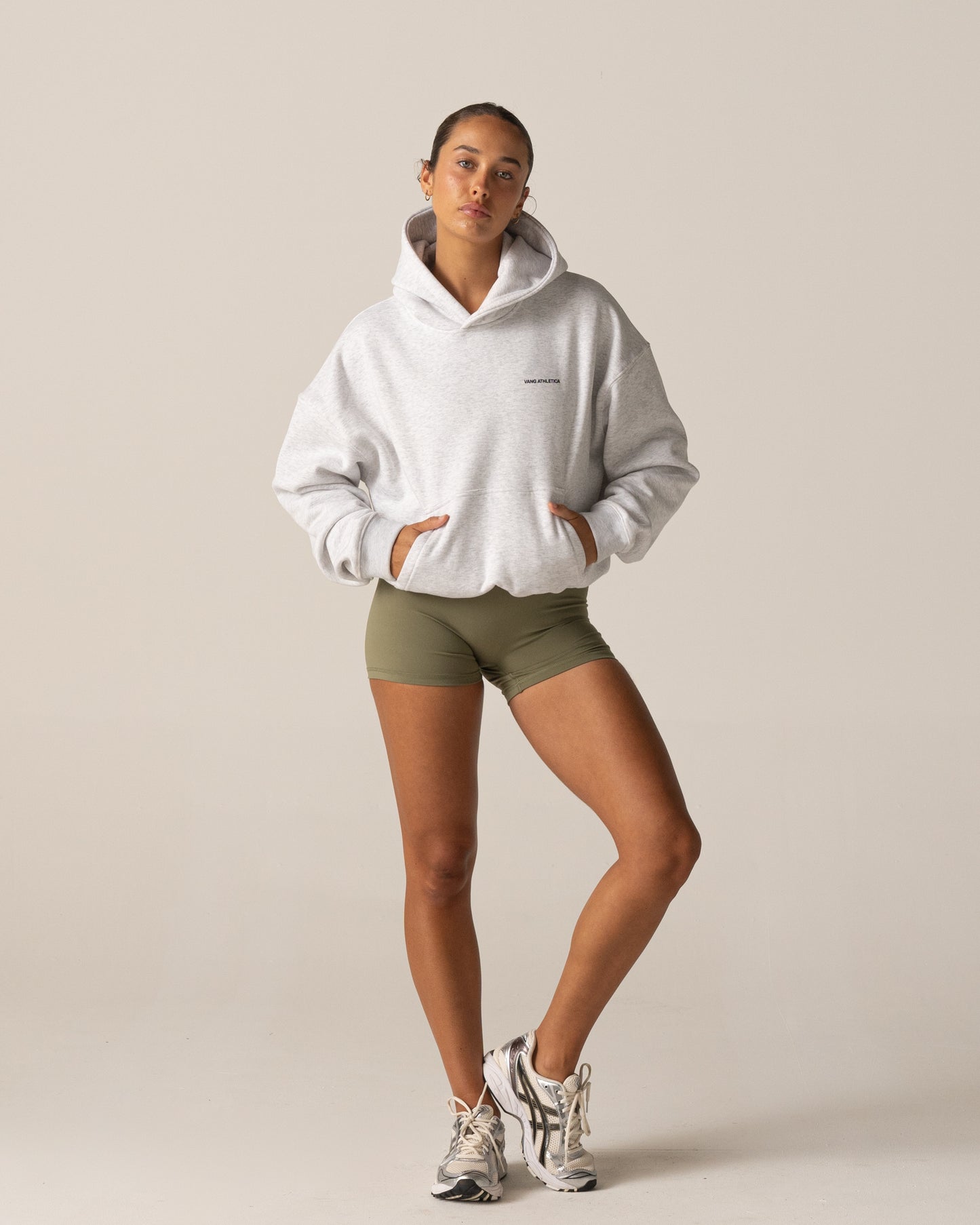 Star Training Hoodie - Marl Grey