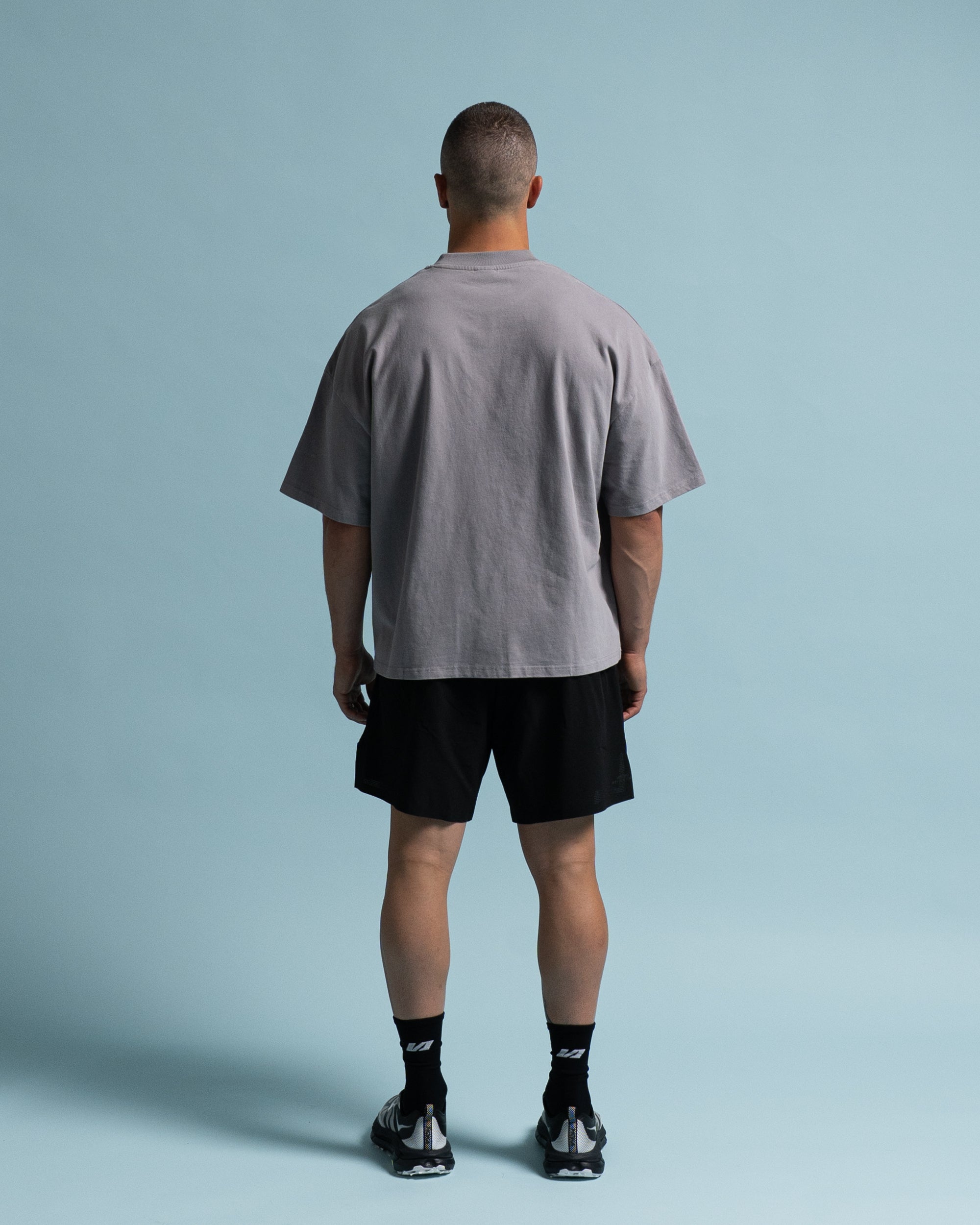 Stone Motion Cropped T-Shirt  - Back View