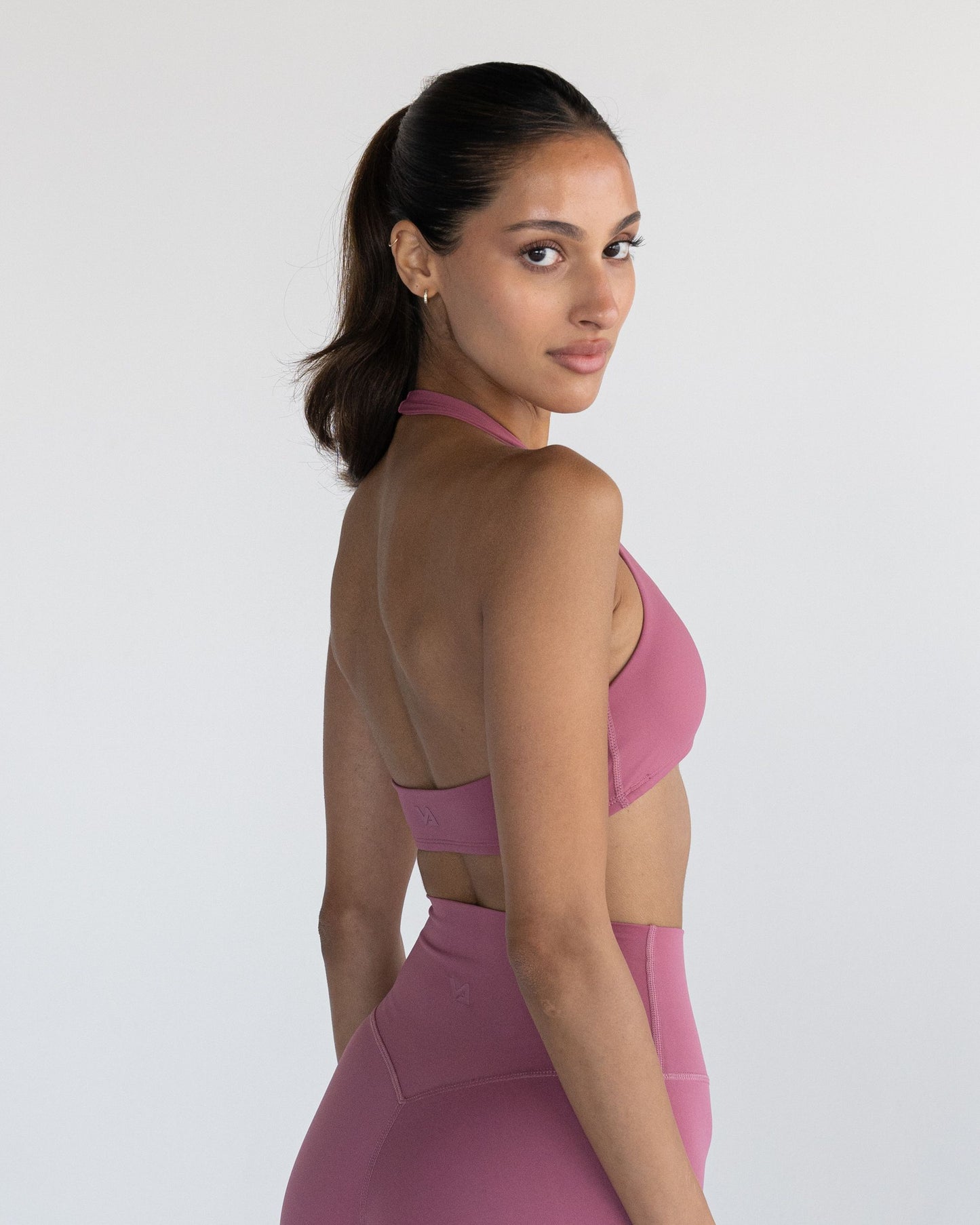 Halter Crop - Rhubarb