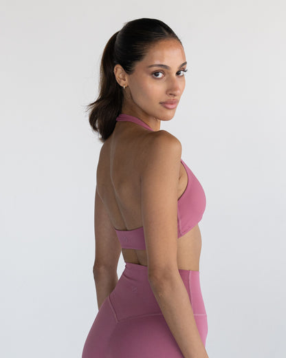 Halter Crop - Rhubarb