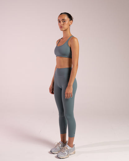 7/8 Leggings - Moss Green