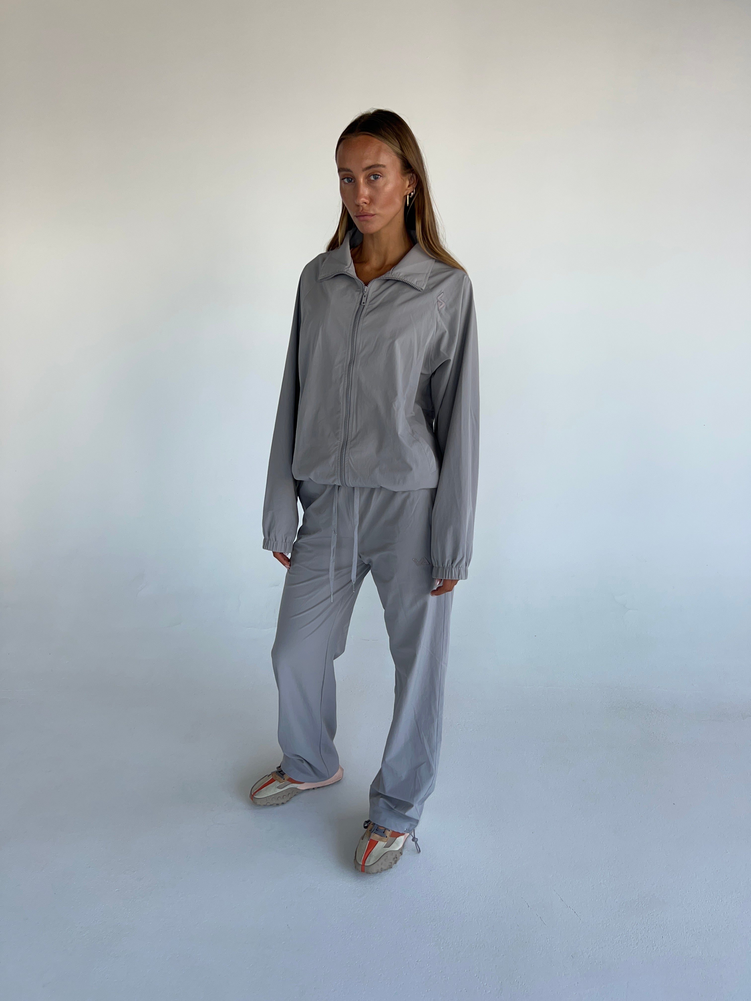 Nylon Track Jacket