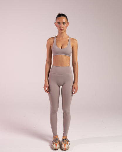 Full Length Leggings - Stone