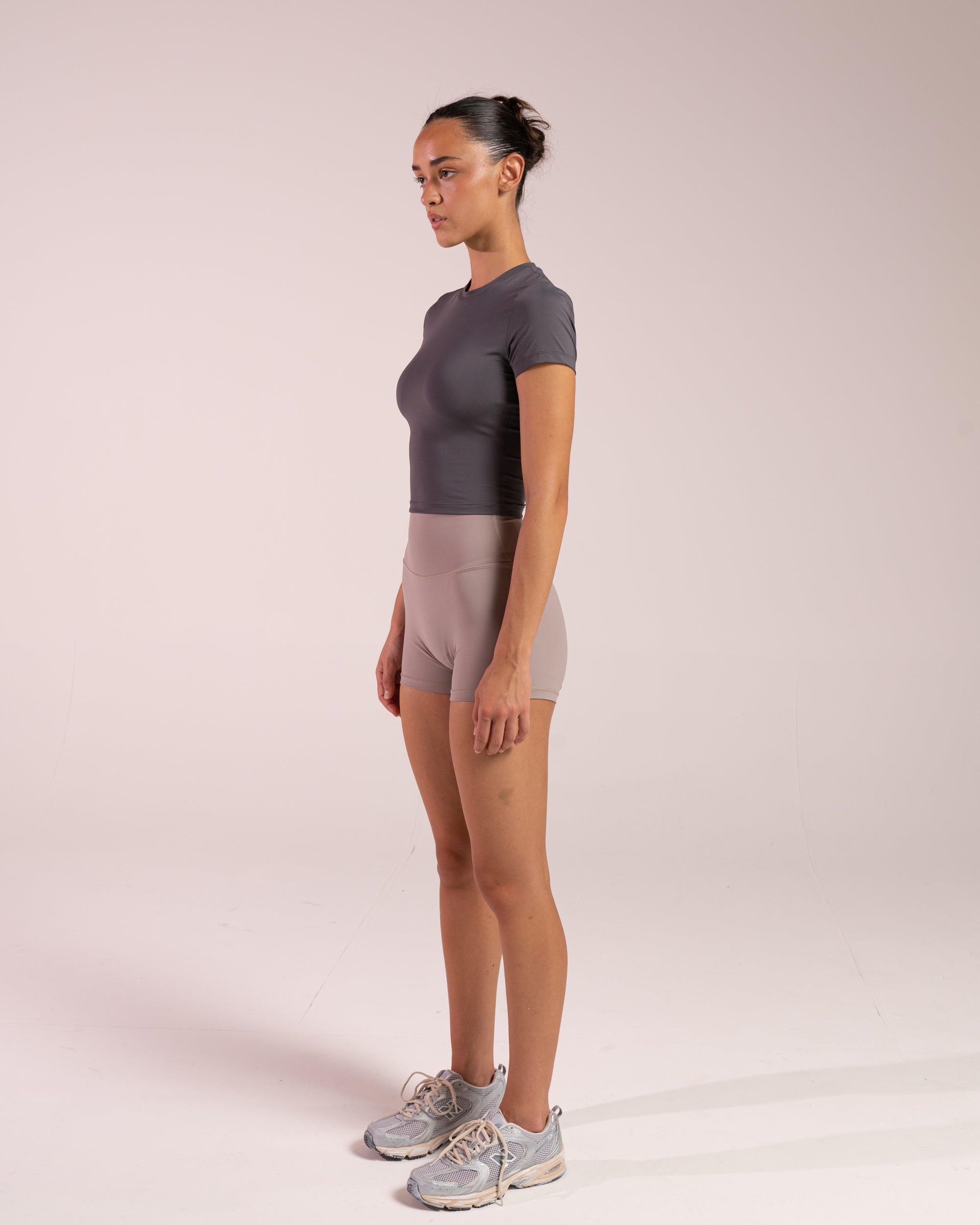 Charcoal Second Skin T-shirt - Side View