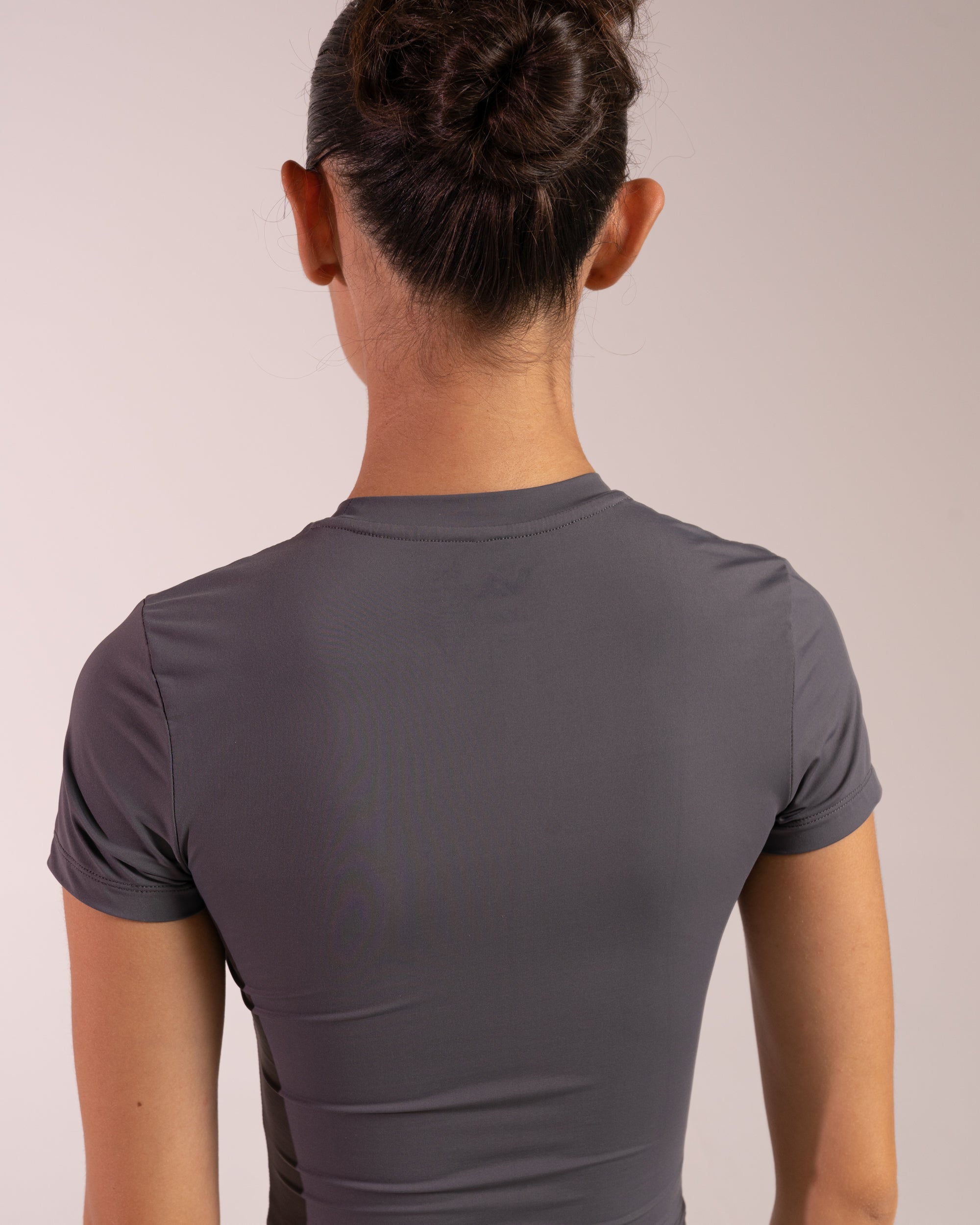 Charcoal Second Skin T-shirt - Back View