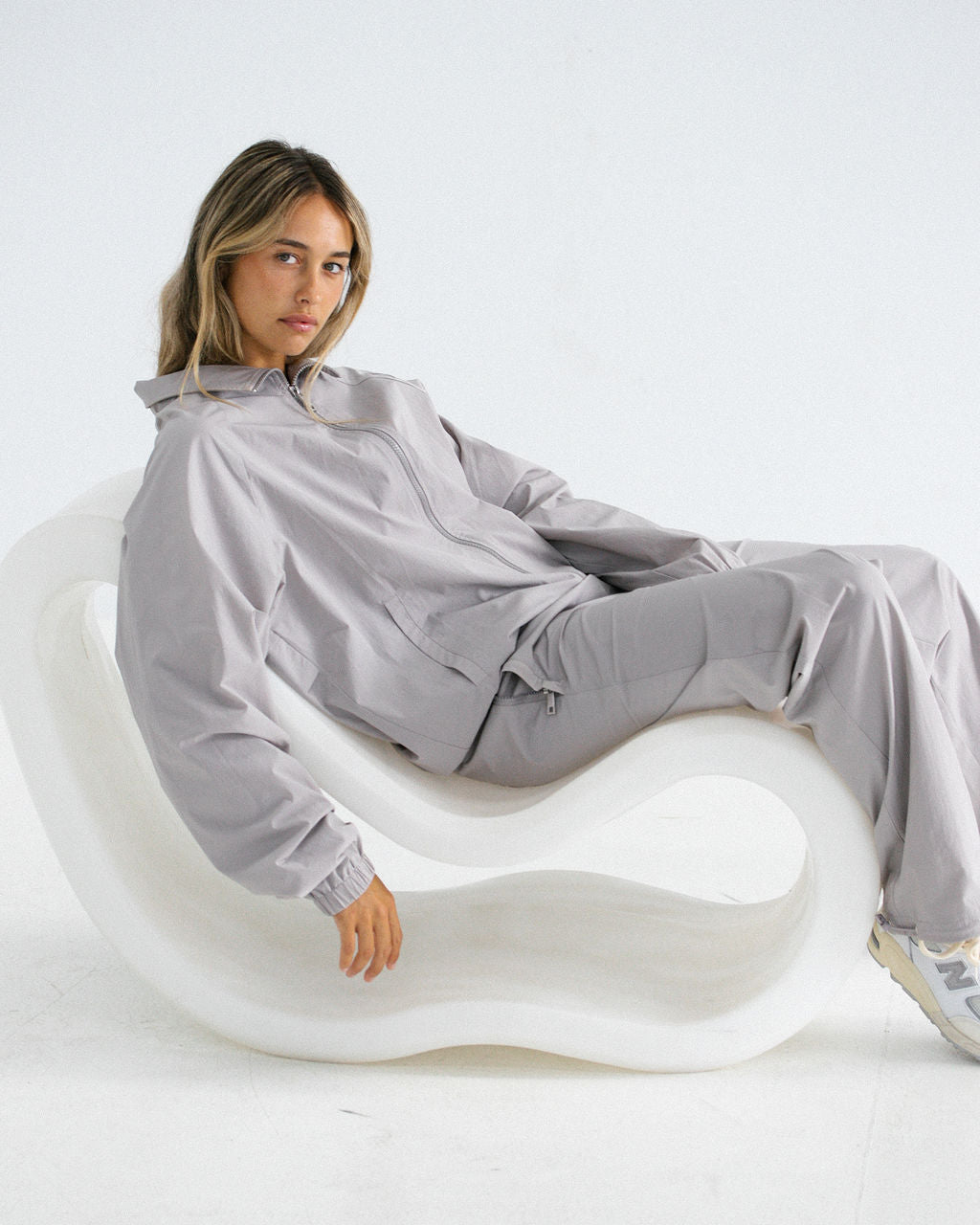 Nylon Track Jacket